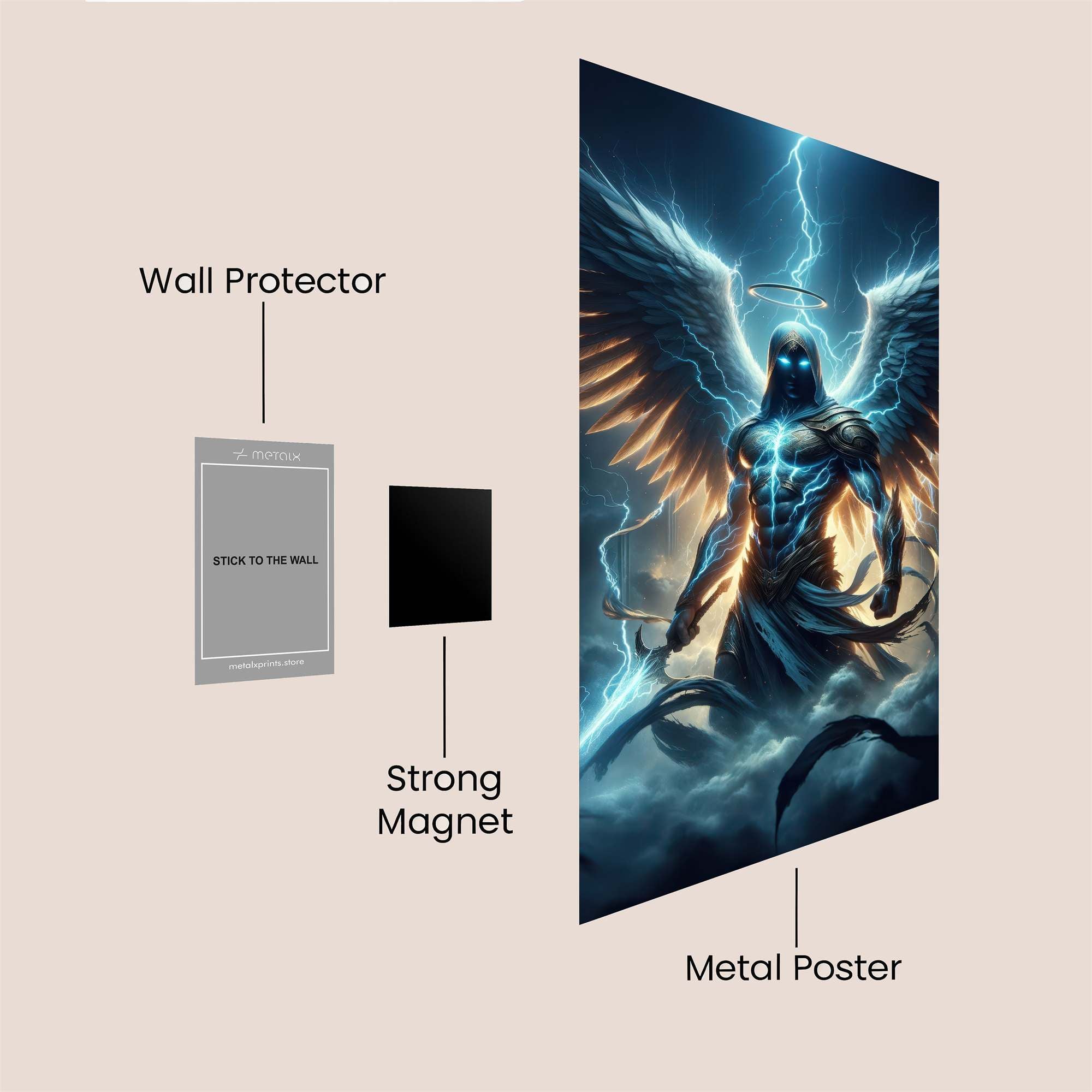 Angel Storm Safe Wall Magnetic / M