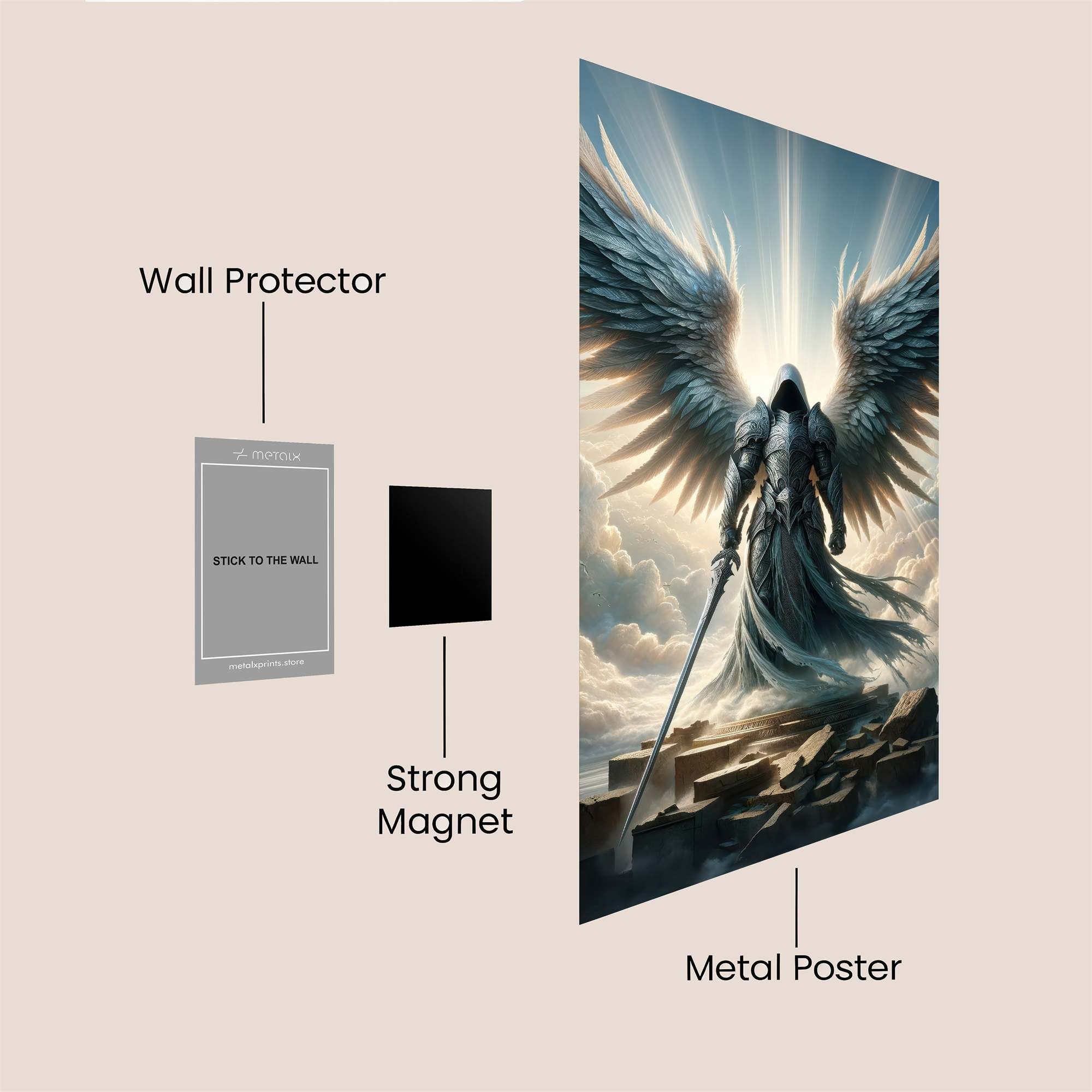 Archangel Radiant Safe Wall Magnetic / M