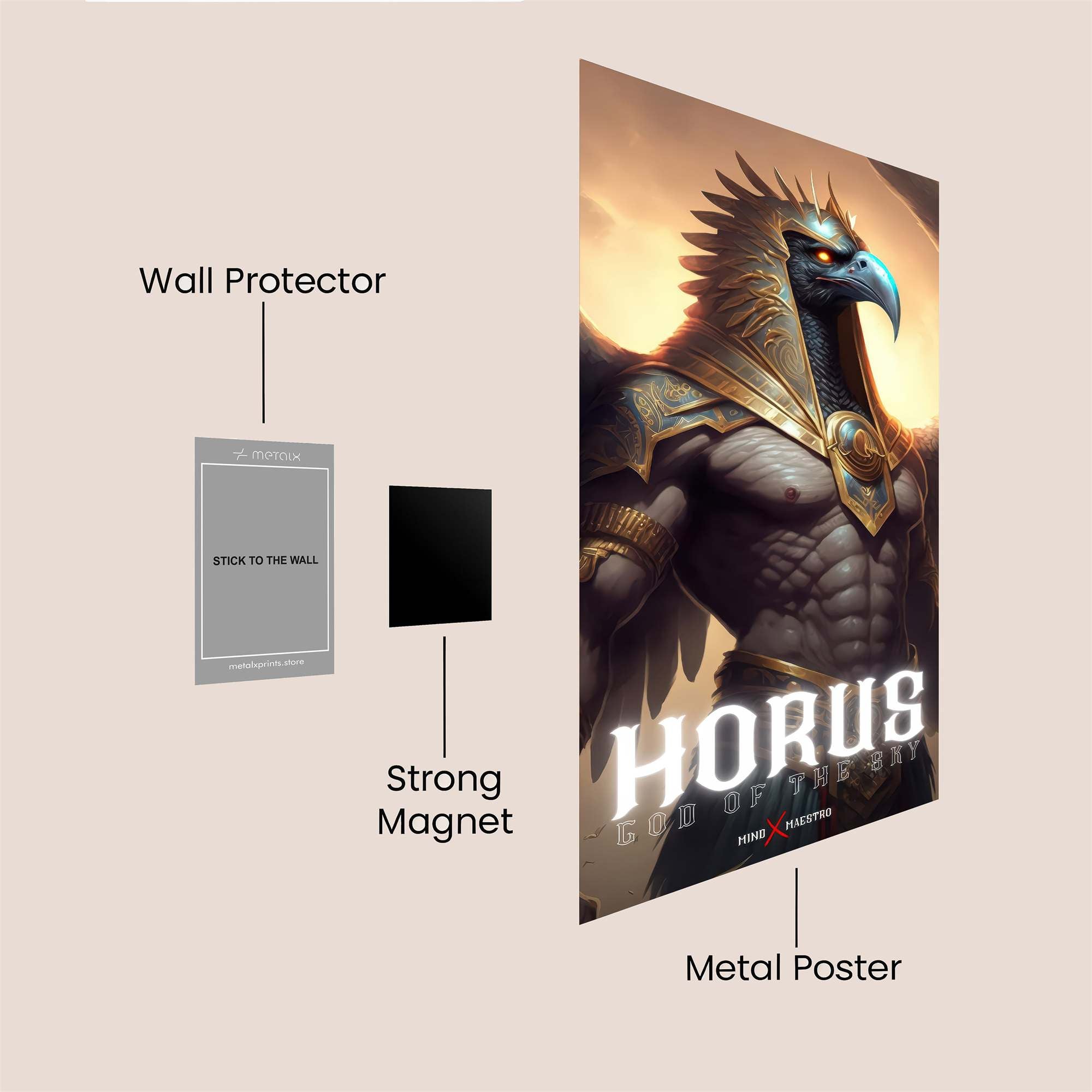 Demon Sovereign Safe Wall Magnetic / M