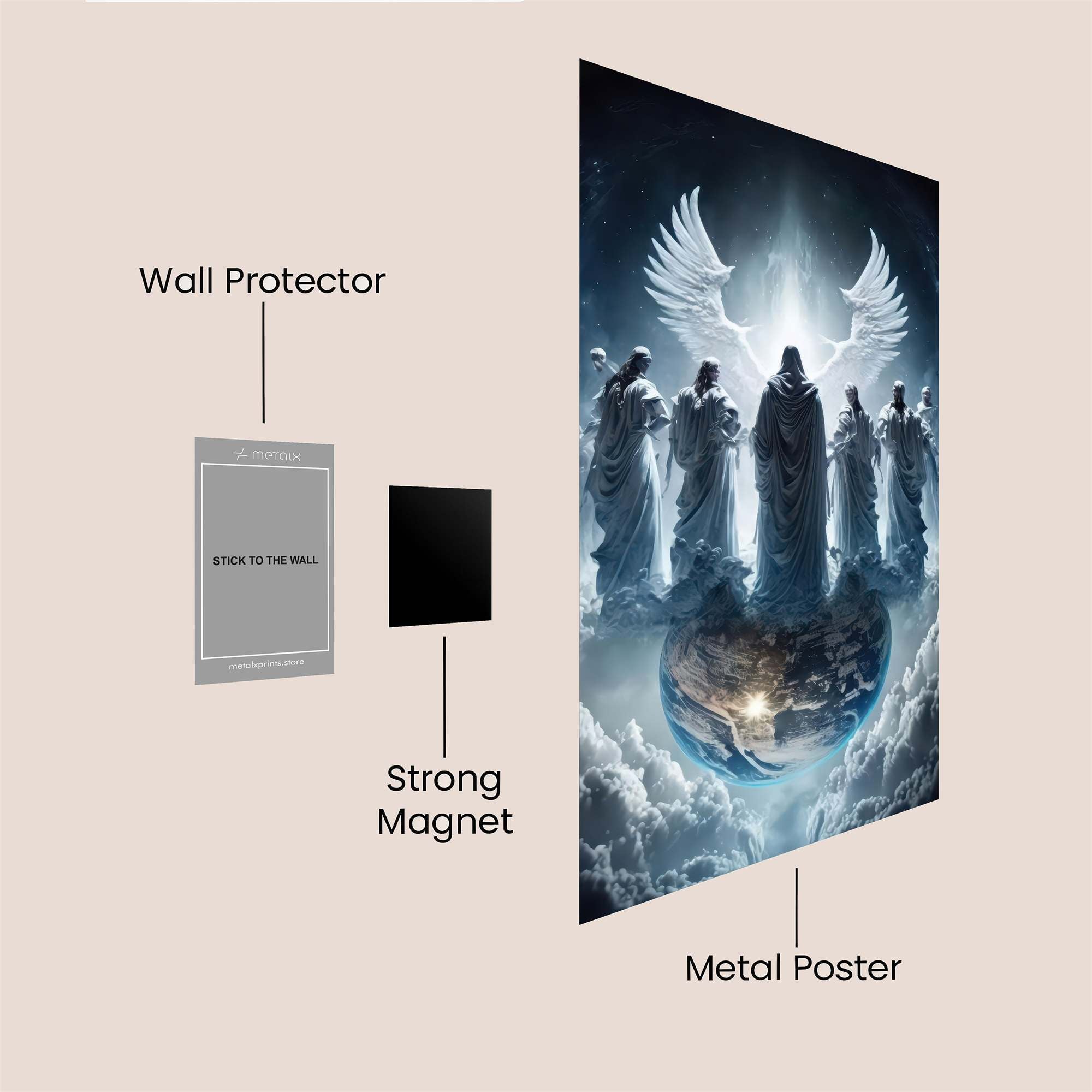 Celestial Guardians Safe Wall Magnetic / M