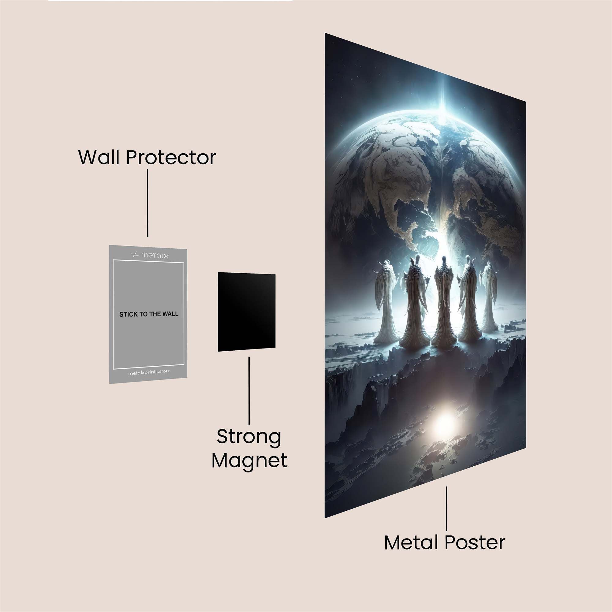 Earth Guardians Safe Wall Magnetic / M