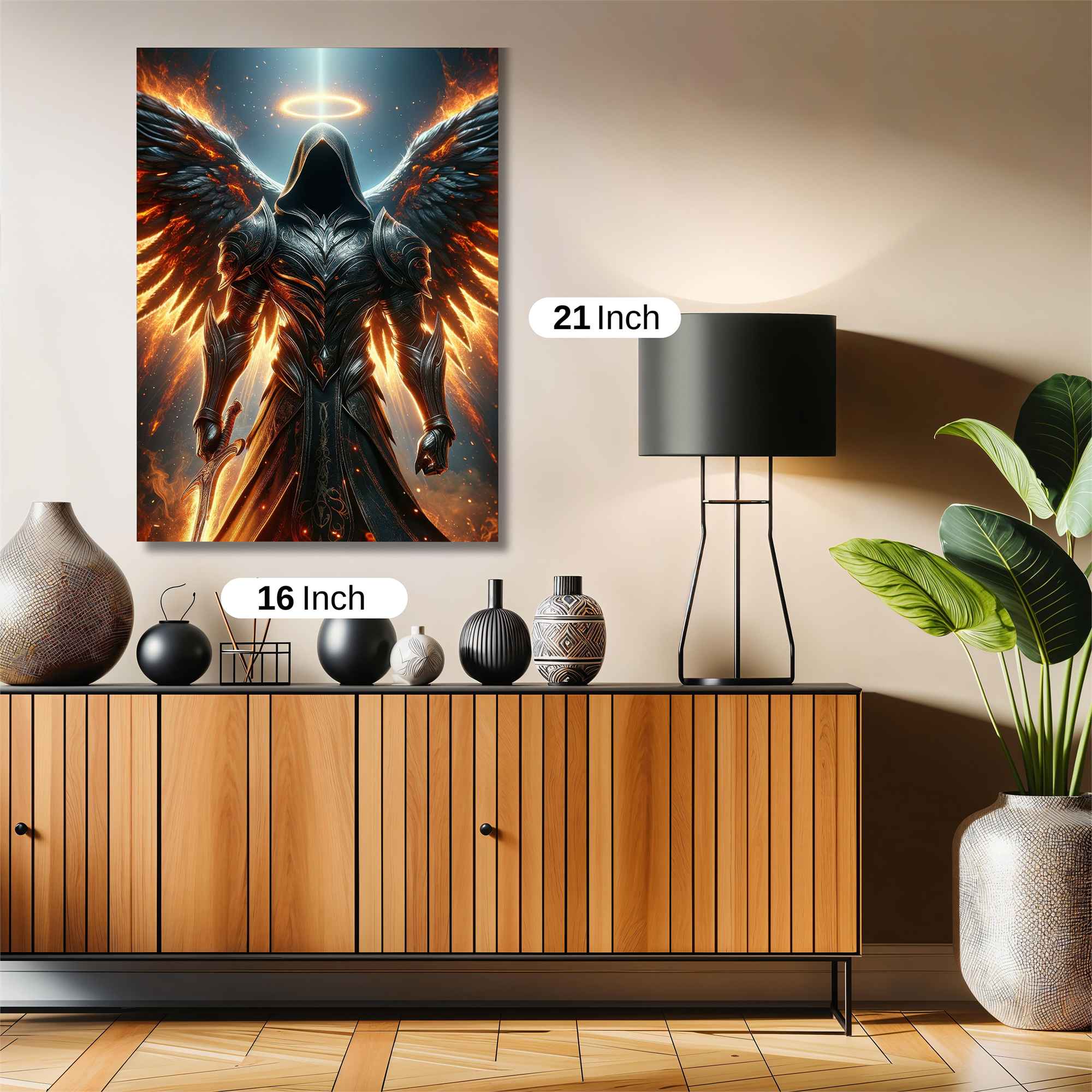 Seraphic Fury Safe Wall Magnetic / M