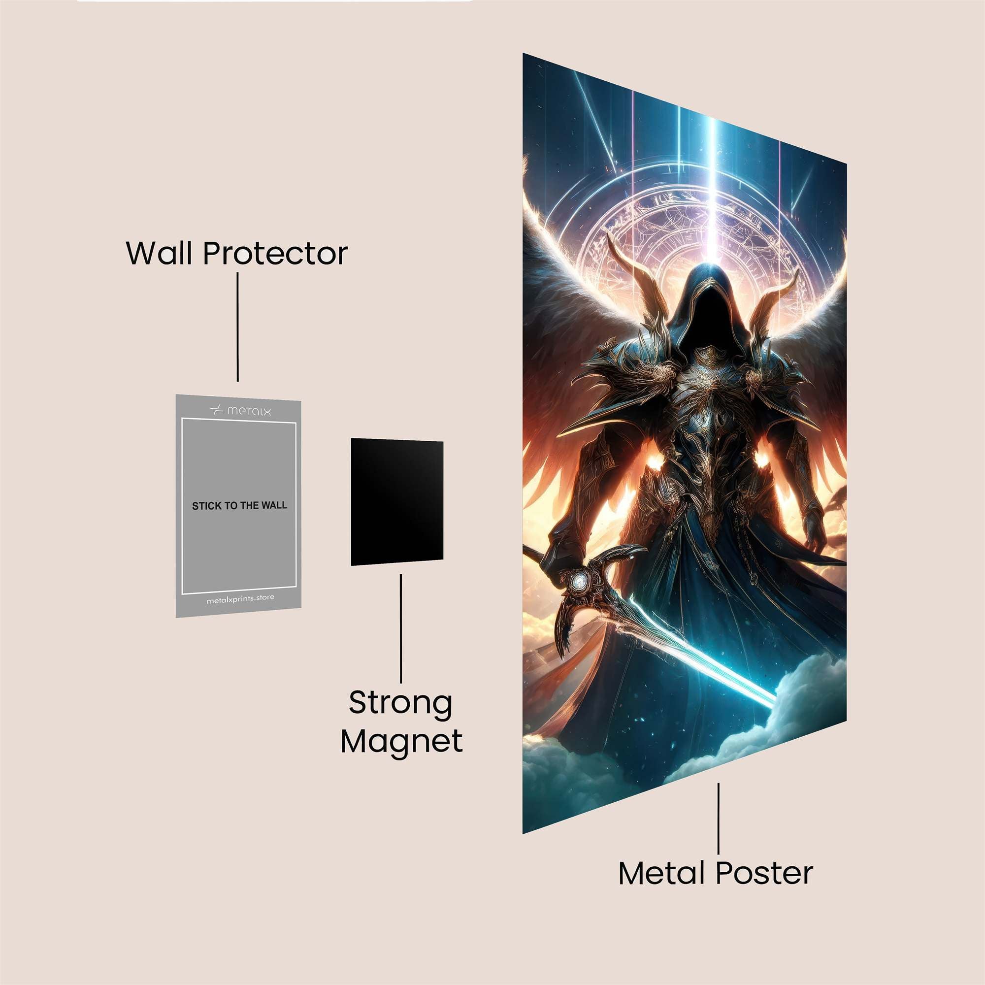 Archangel Radiant Safe Wall Magnetic / M