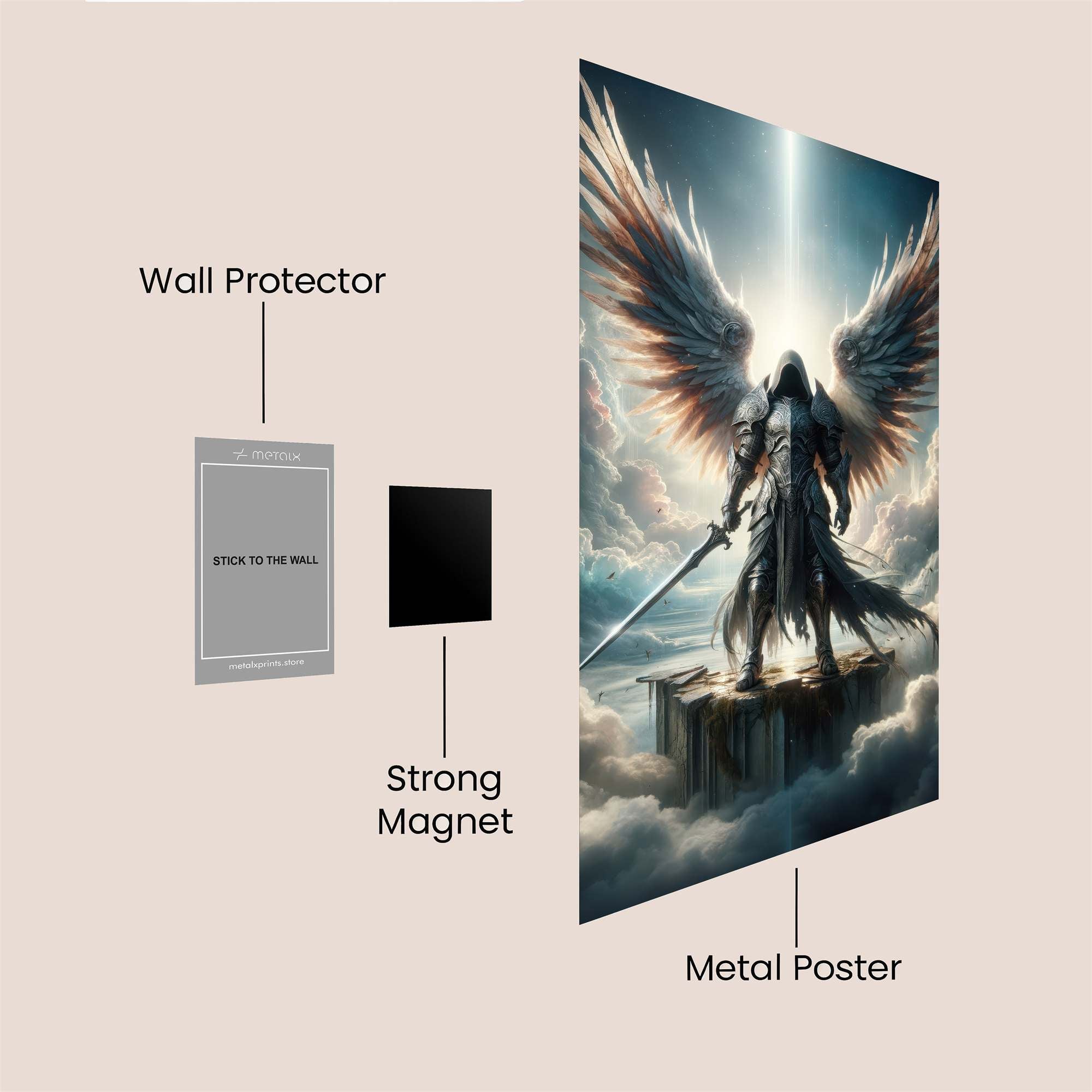 Archangel Radiant Safe Wall Magnetic / M