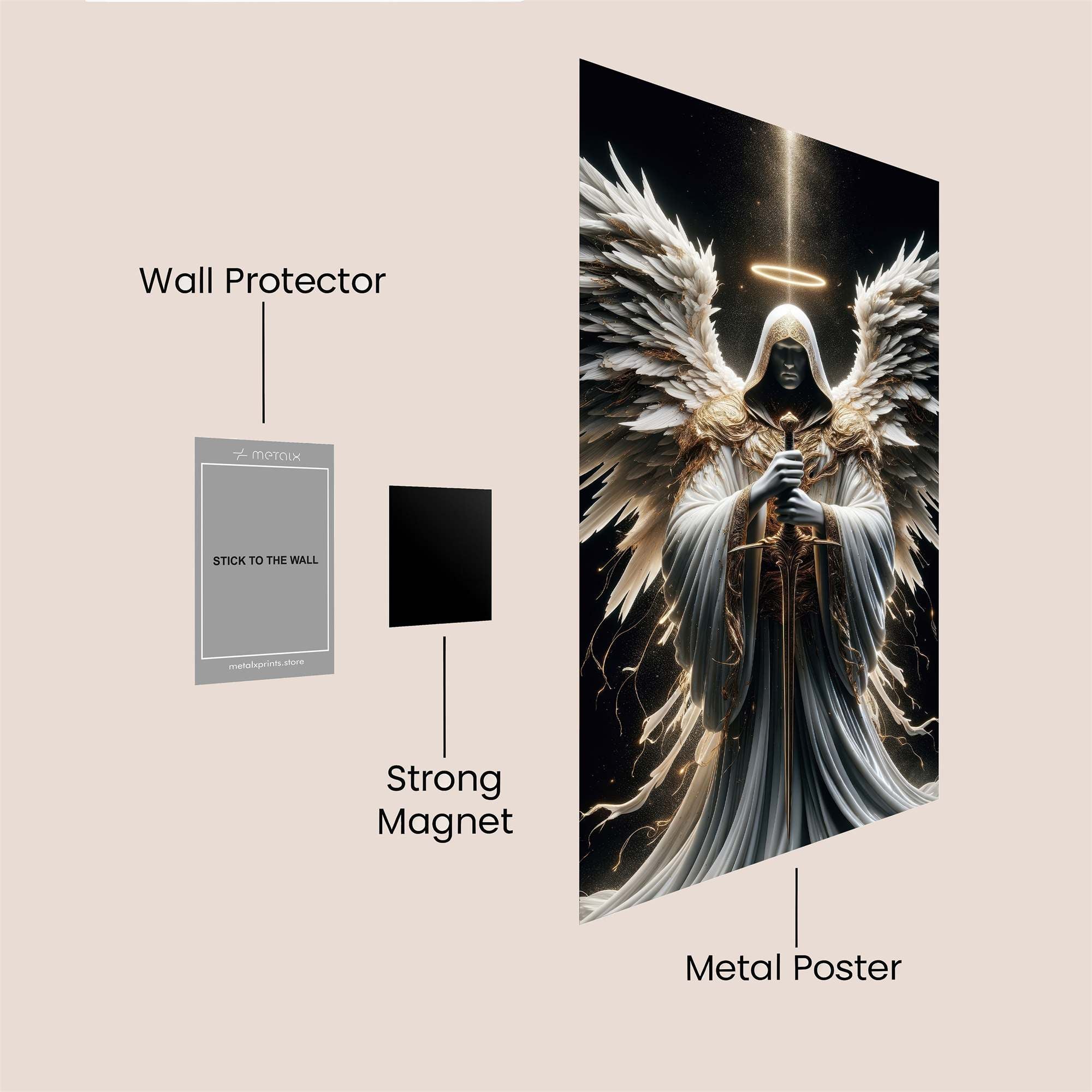 Angel Radiance Safe Wall Magnetic / M