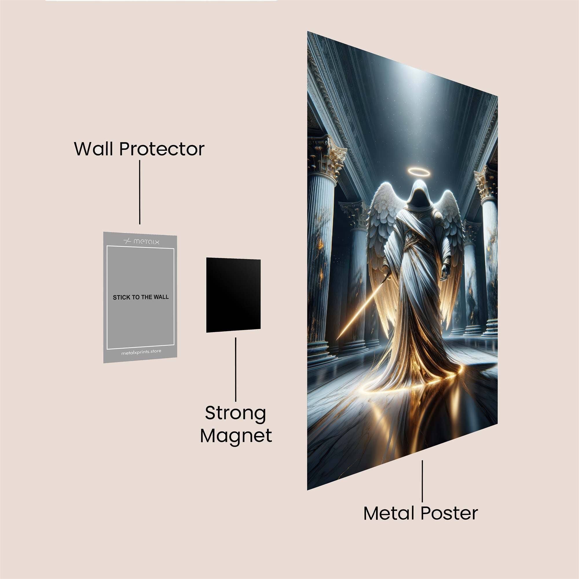 Archangel Radiant Safe Wall Magnetic / M