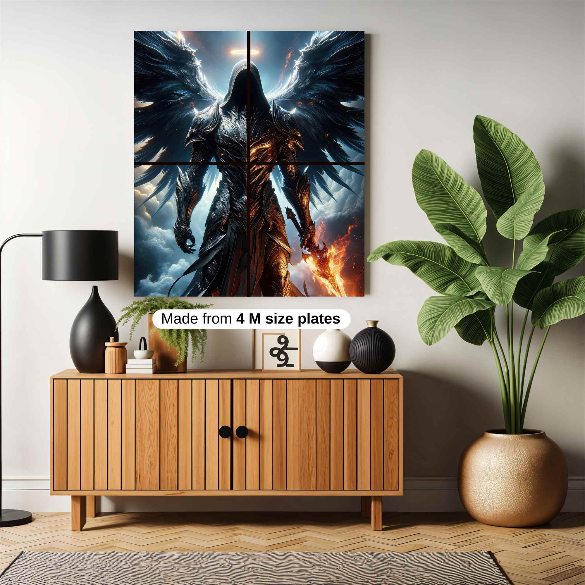 Angel Wrath Safe Wall Magnetic / M