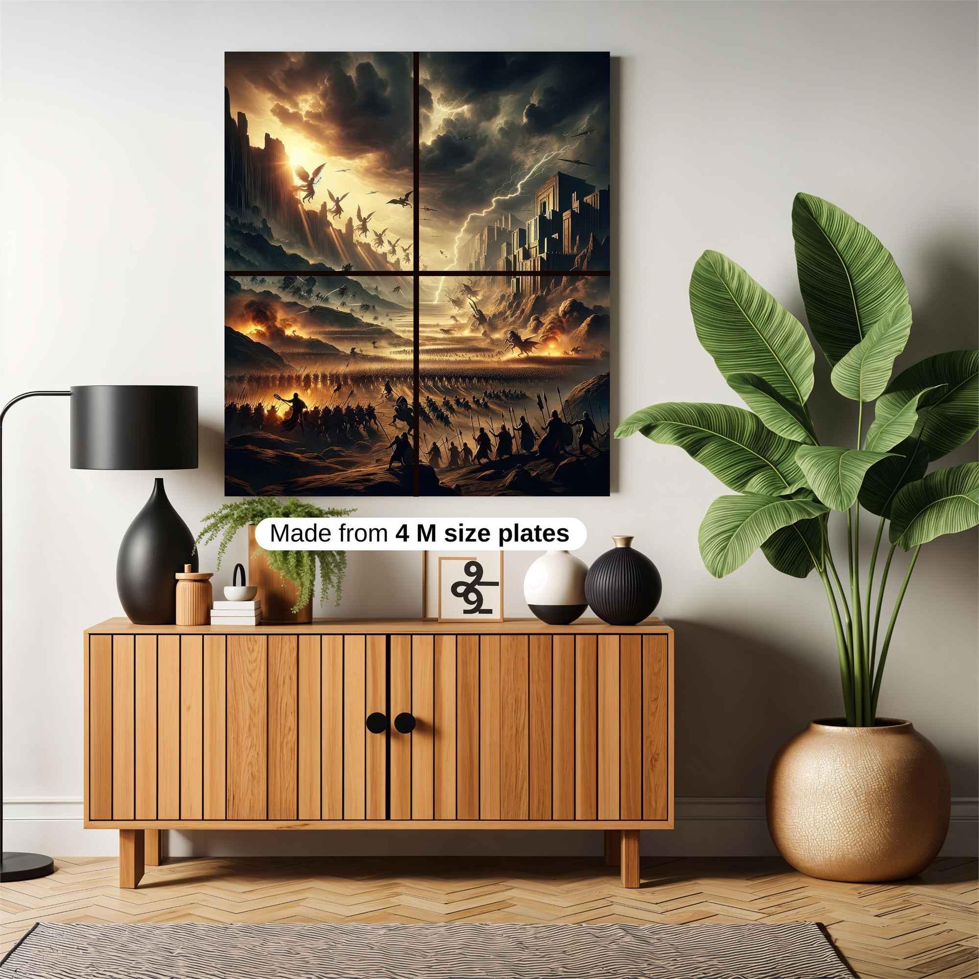 Apocalyptic Dawn Safe Wall Magnetic / M