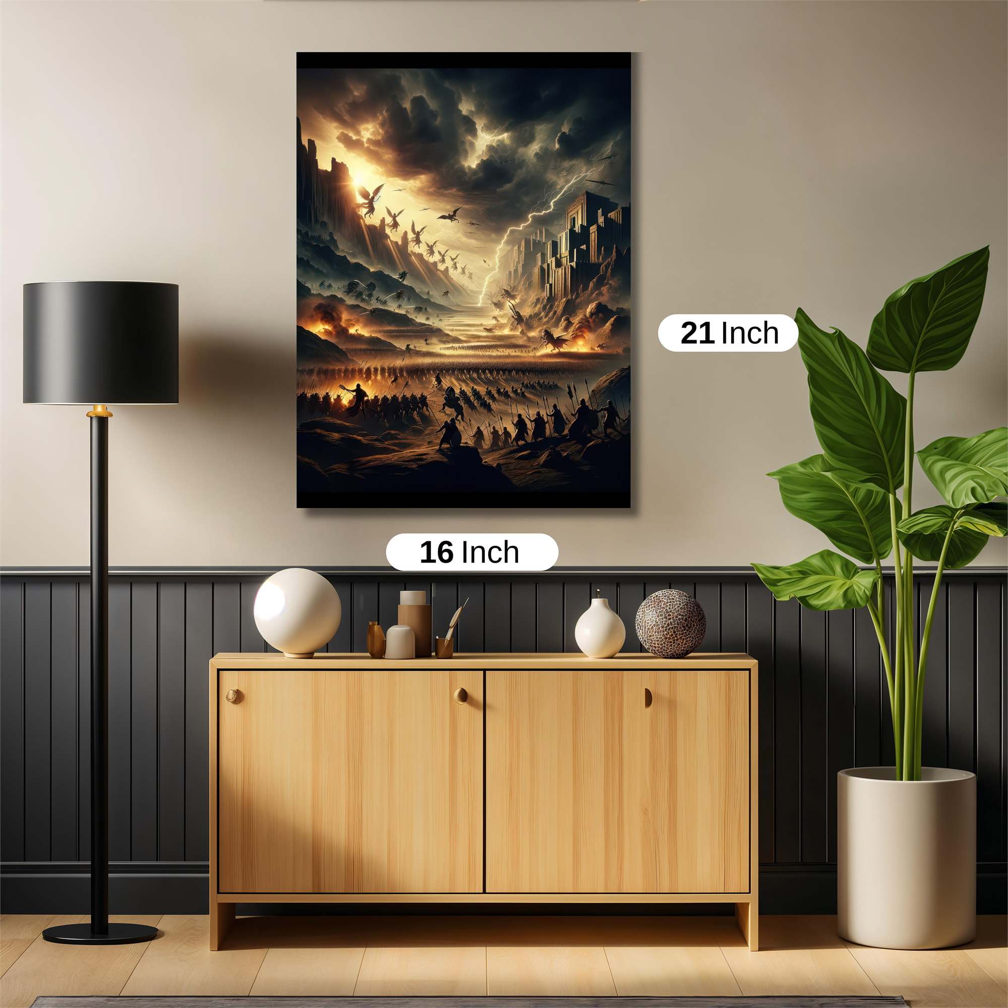 Apocalyptic Dawn Safe Wall Magnetic / M