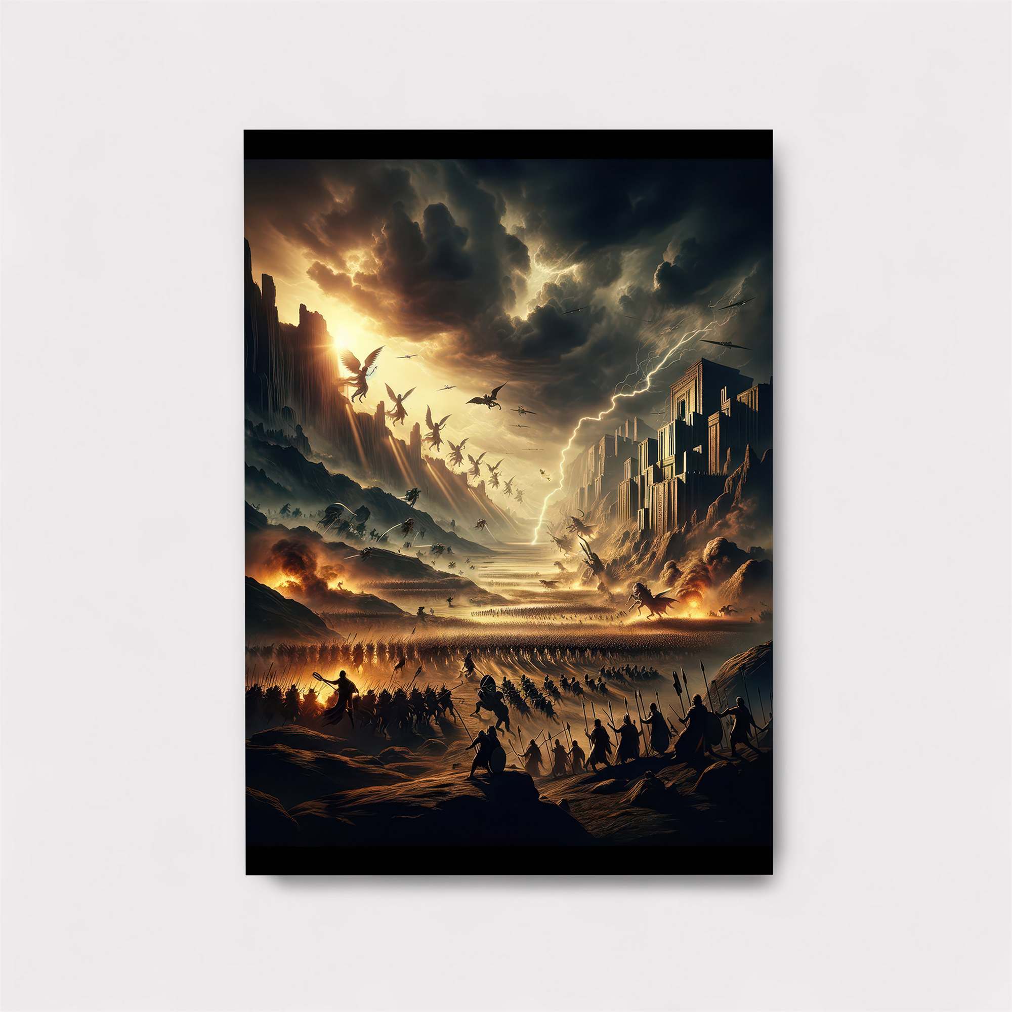 Apocalyptic Dawn Safe Wall Magnetic / M