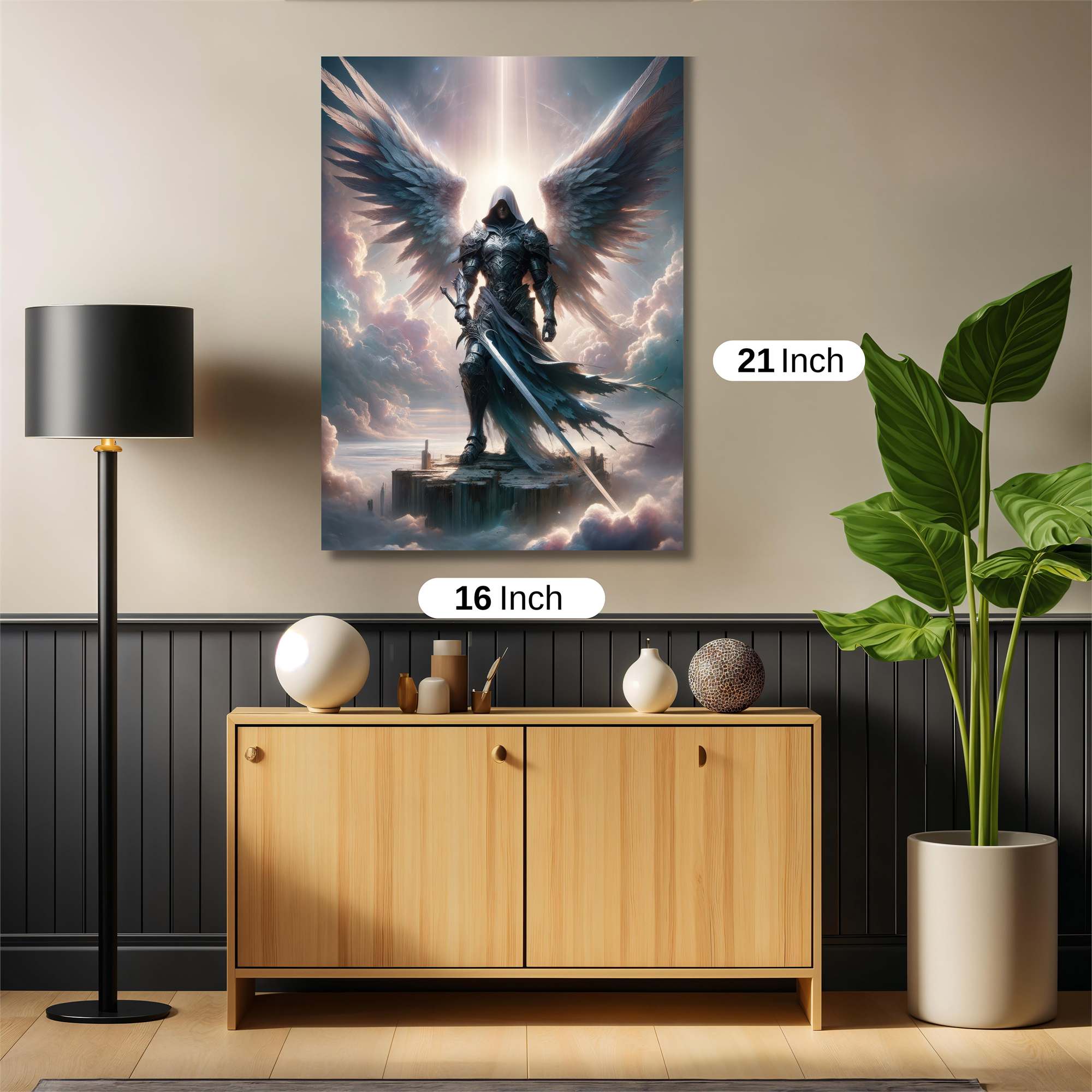 Angel Ascendant Safe Wall Magnetic / M