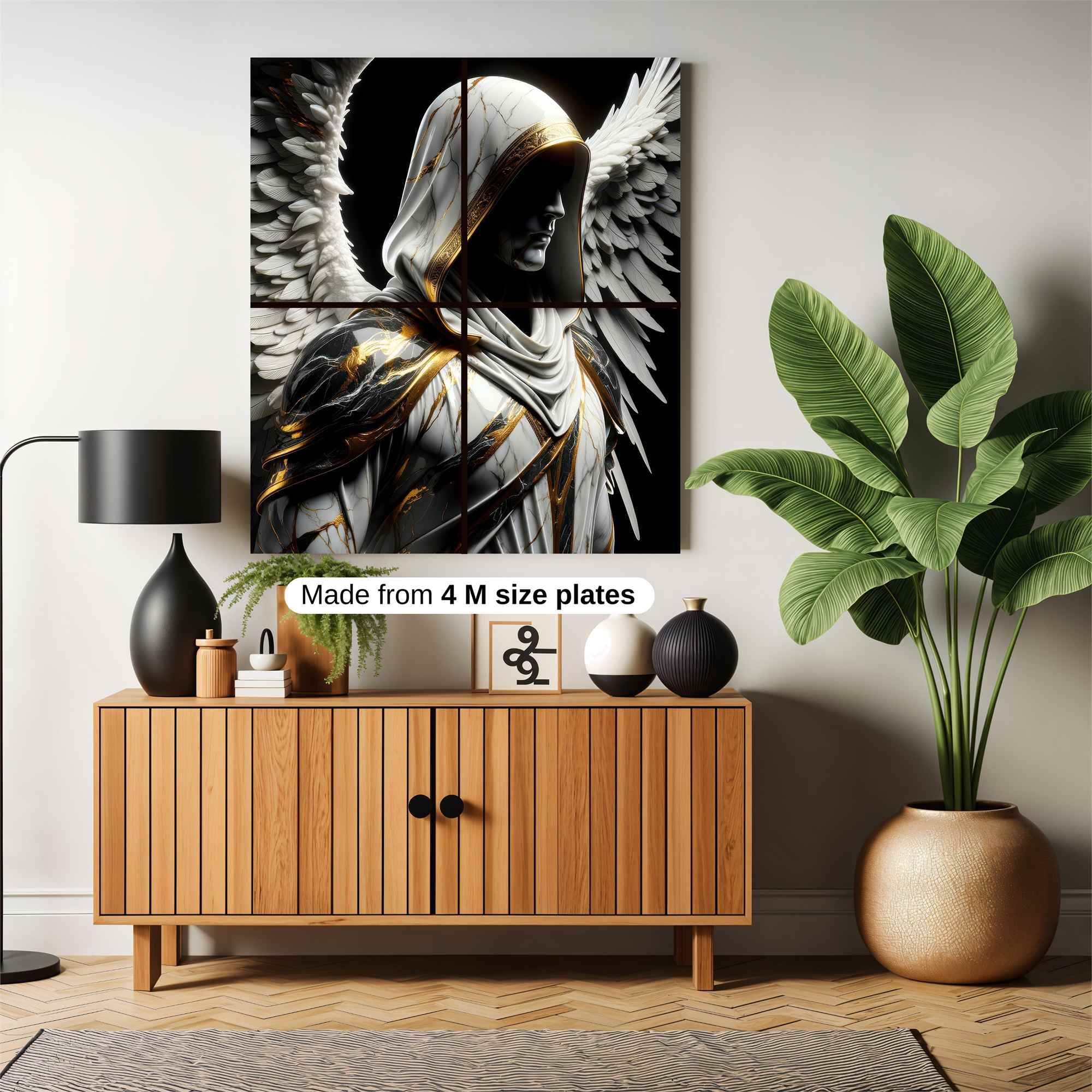 Angel Solitude Safe Wall Magnetic / M