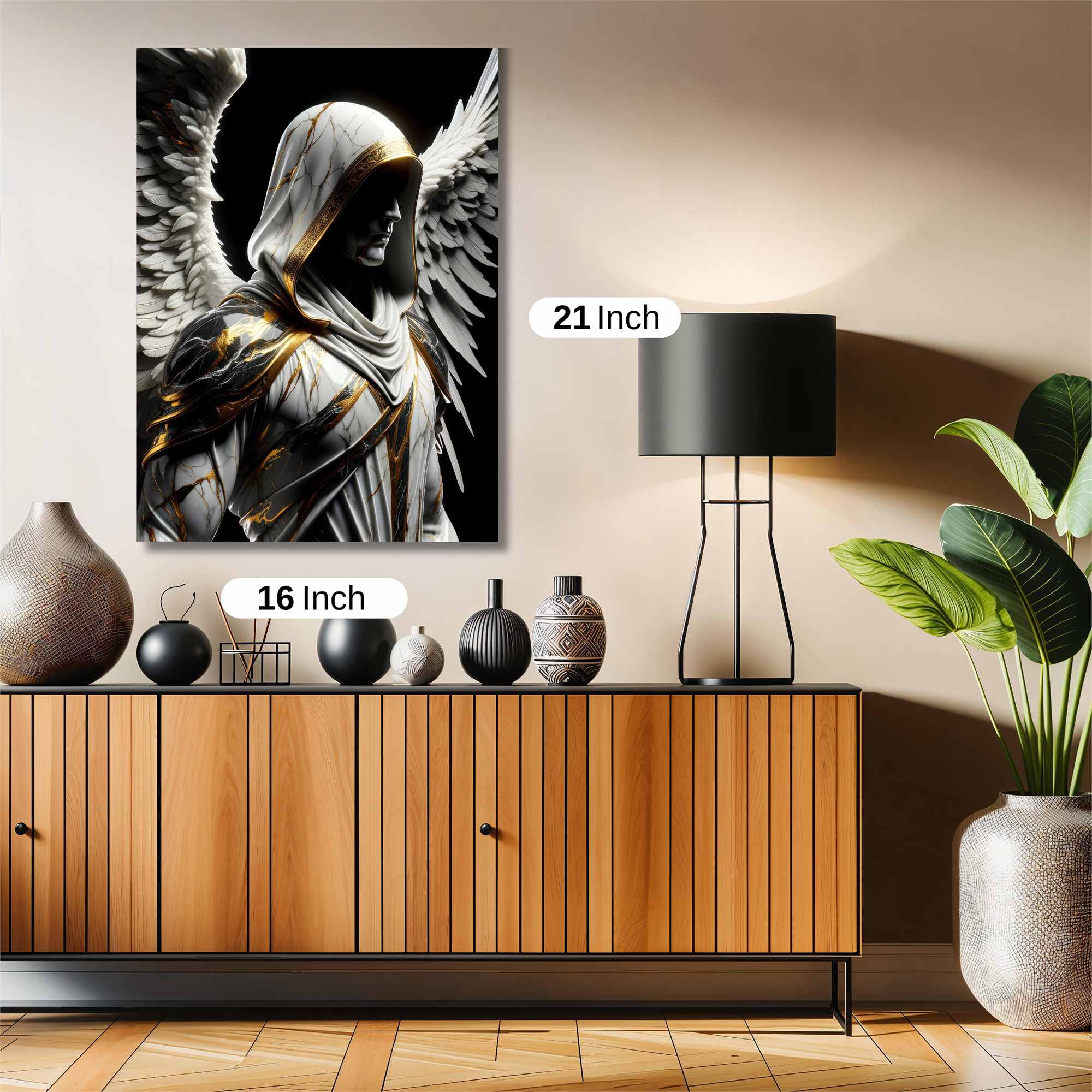 Angel Solitude Safe Wall Magnetic / M
