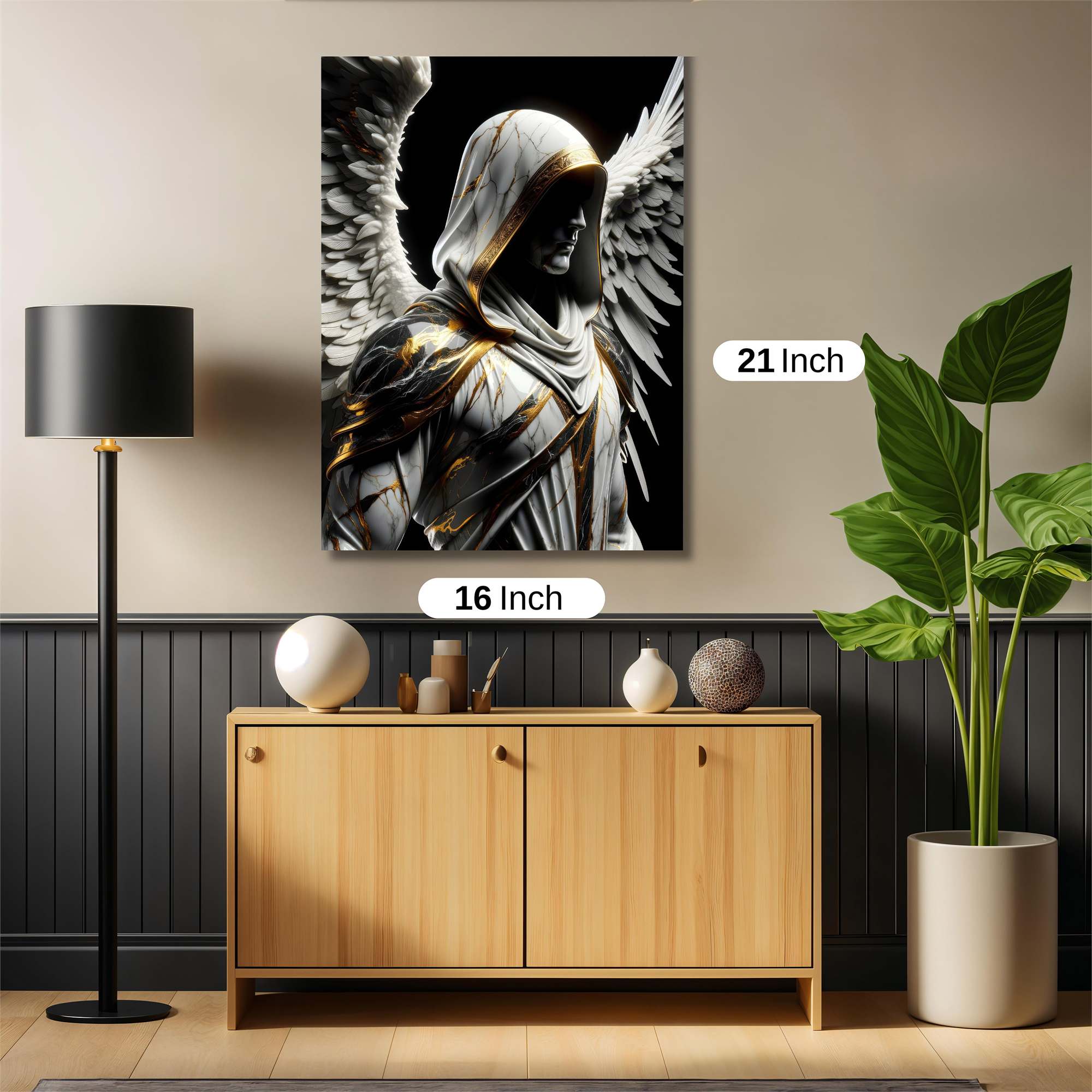 Angel Solitude Safe Wall Magnetic / M