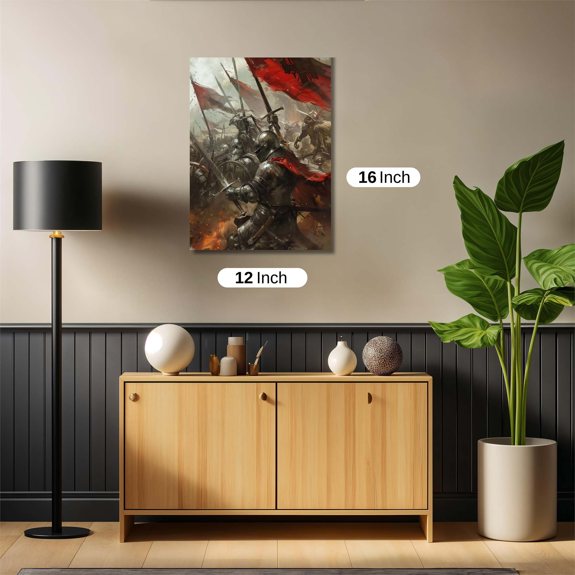 Knights Valor Safe Wall Magnetic / M