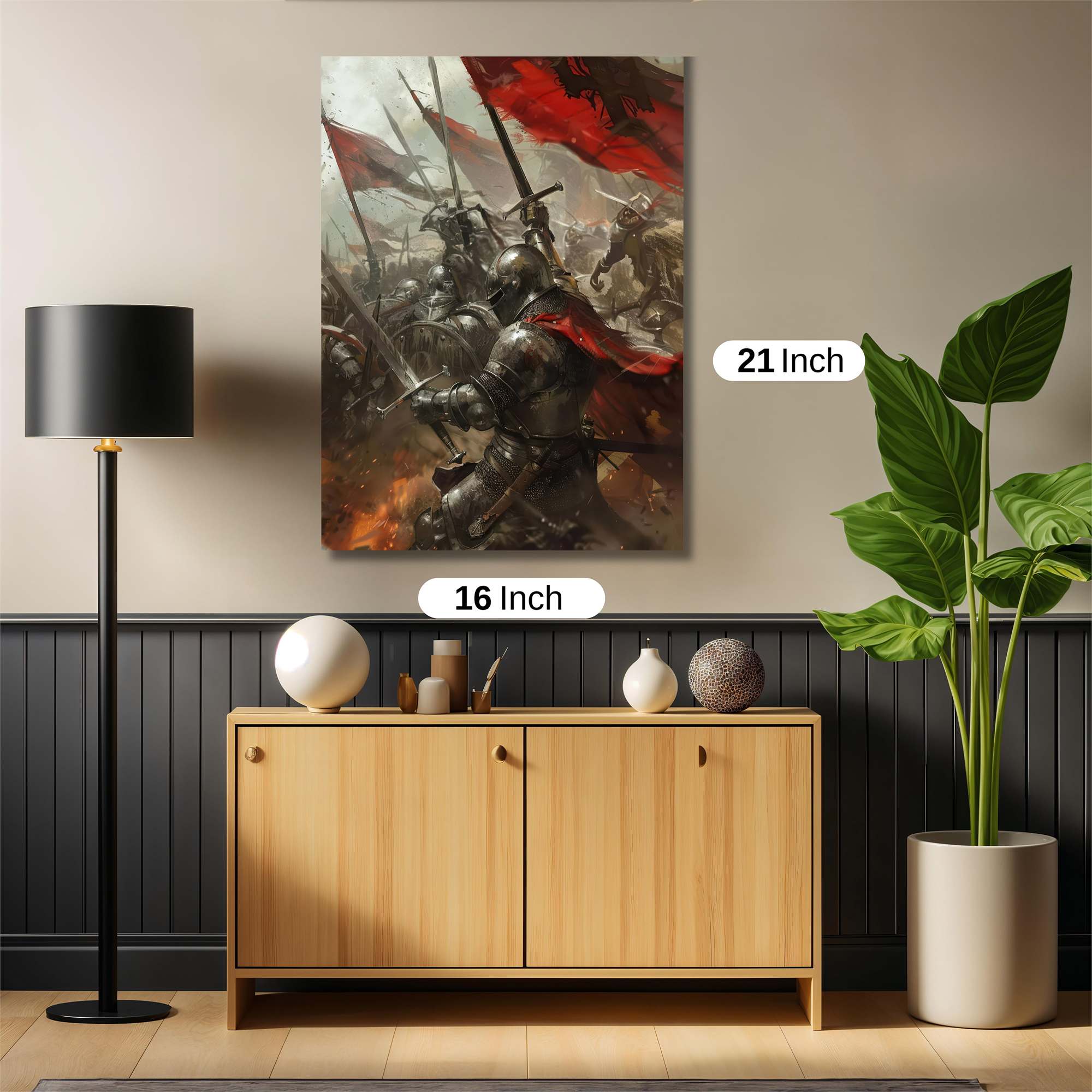 Knights Valor Safe Wall Magnetic / M