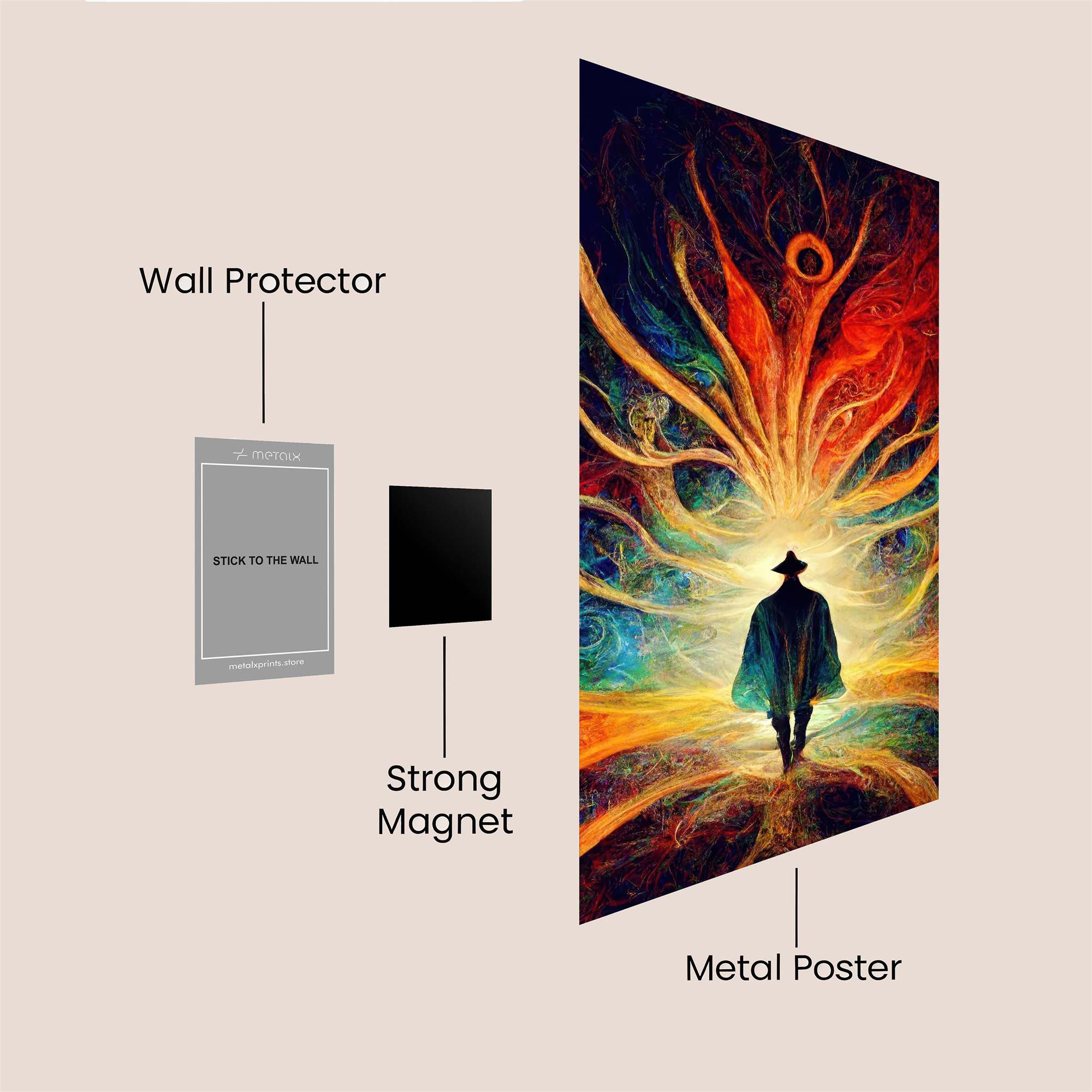 Portal Enigma Safe Wall Magnetic / M