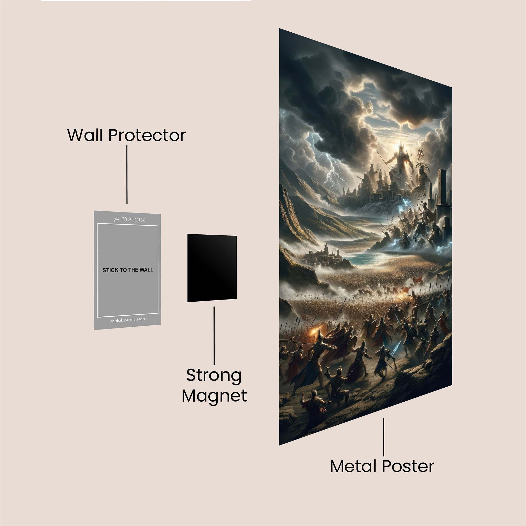 Godly Triumph Safe Wall Magnetic / M