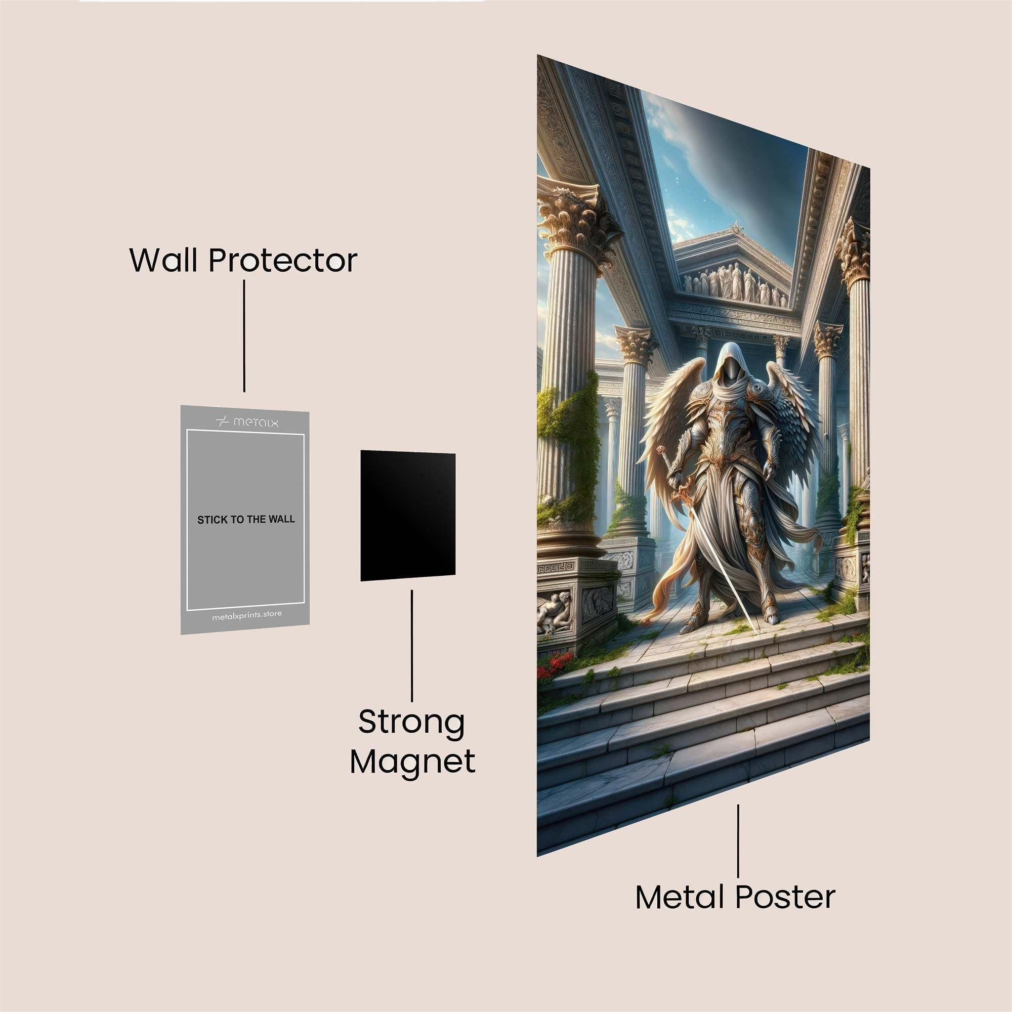 Angelic Serenity Safe Wall Magnetic / M