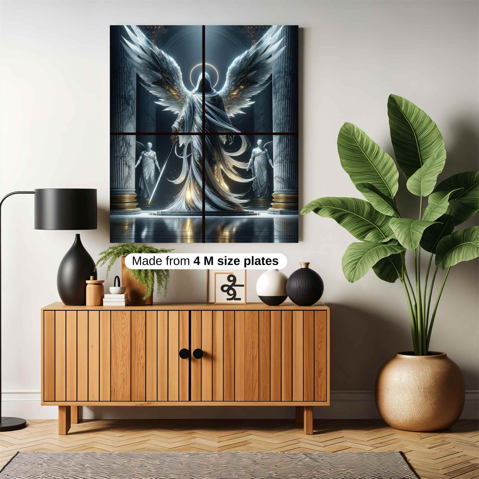 Angel's Vigil Safe Wall Magnetic / M