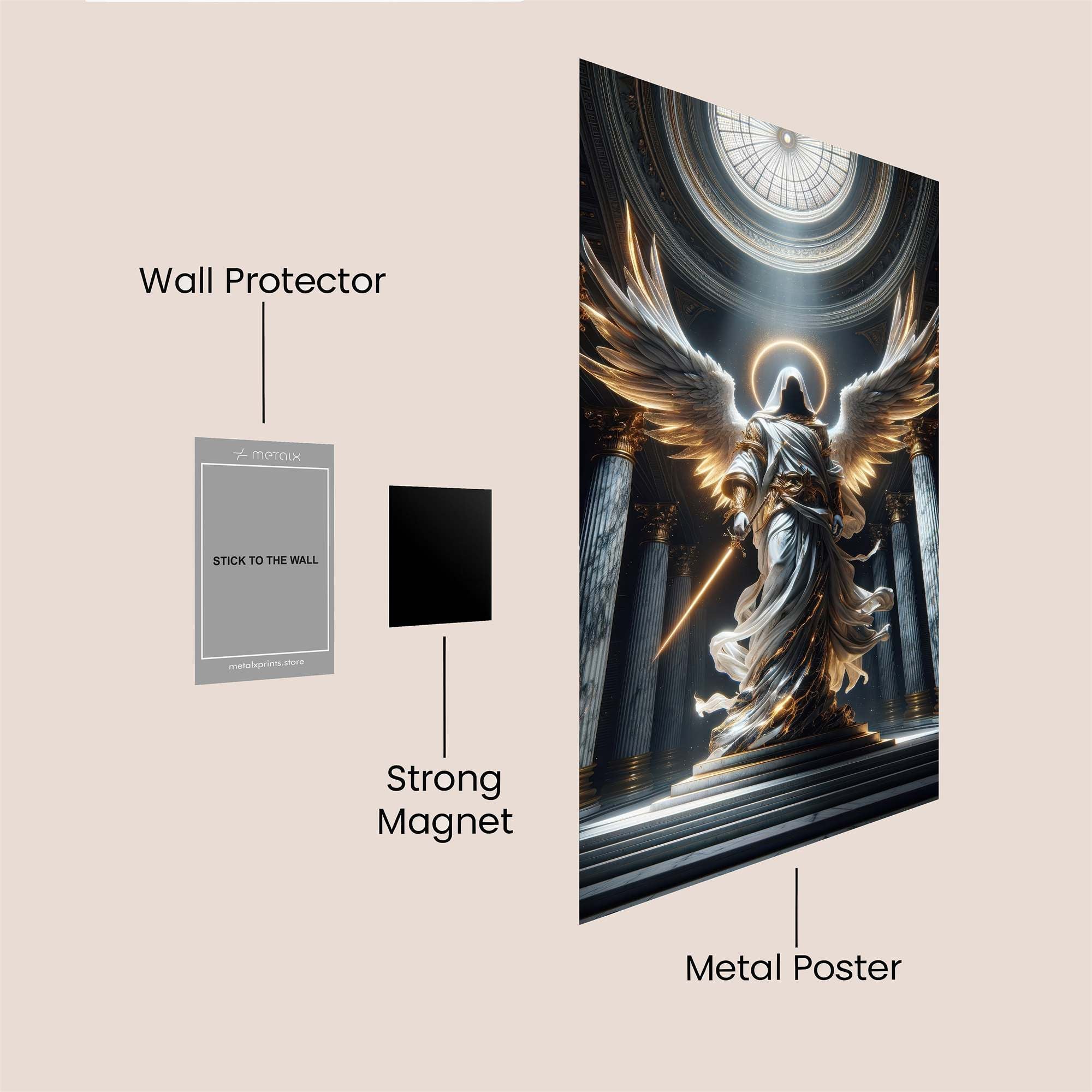 Divine Majesty Safe Wall Magnetic / M