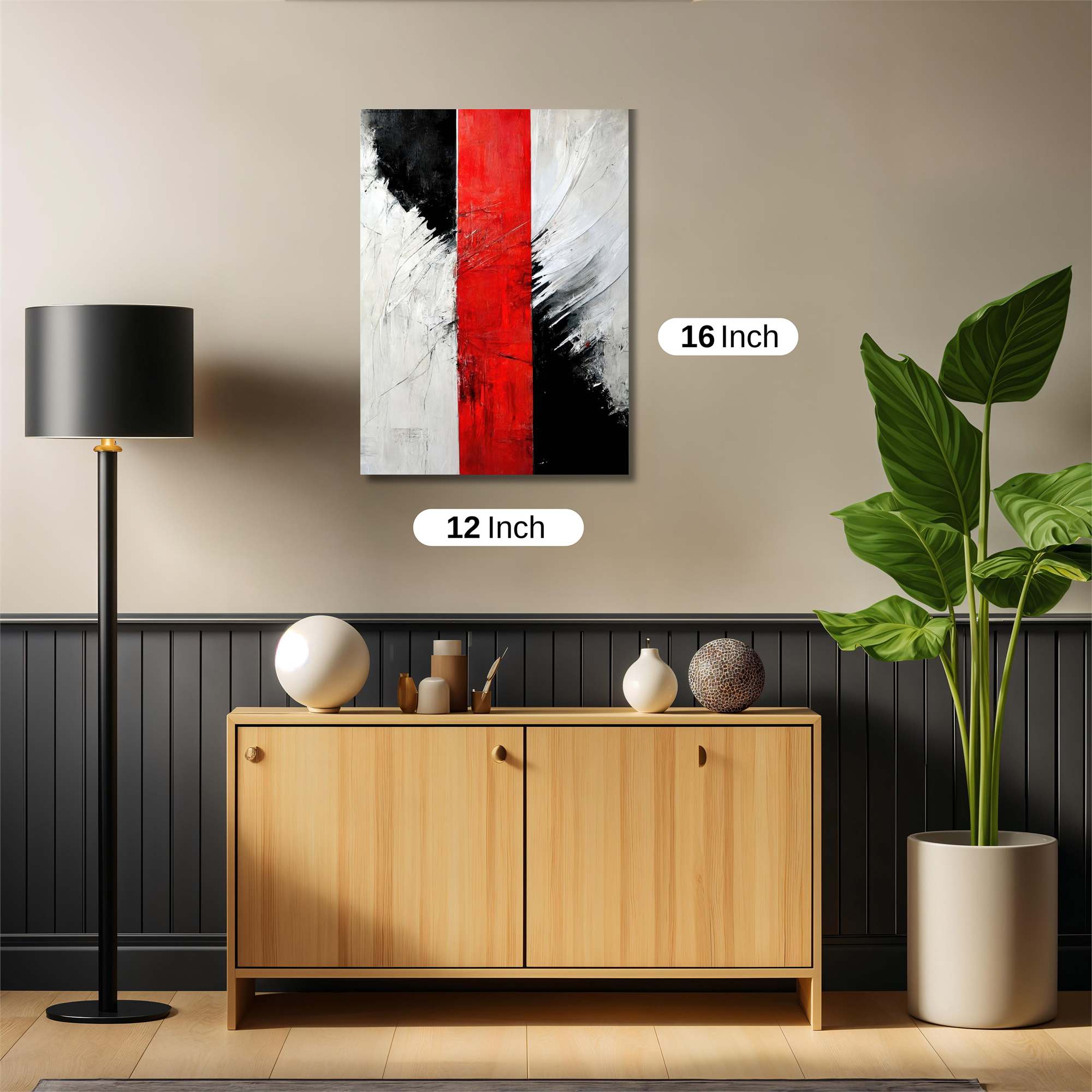 Abstract Intensity Safe Wall Magnetic / M