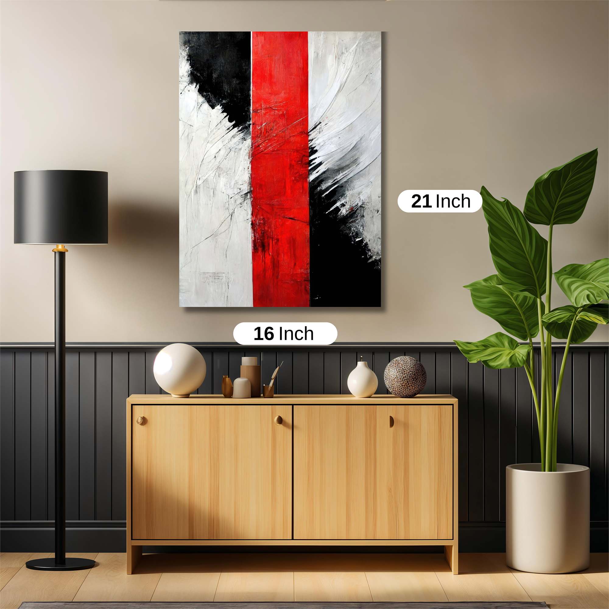 Abstract Intensity Safe Wall Magnetic / M