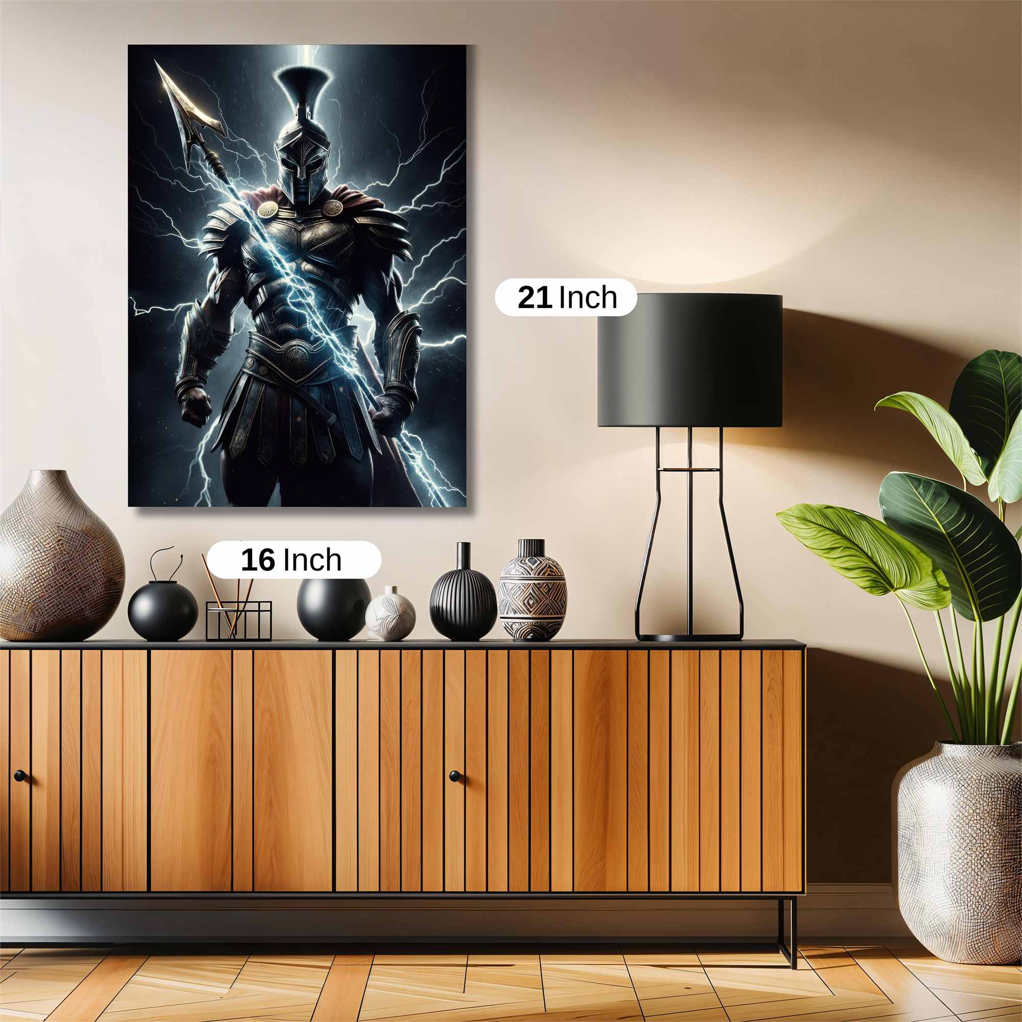 Zeus Unleashed Safe Wall Magnetic / M