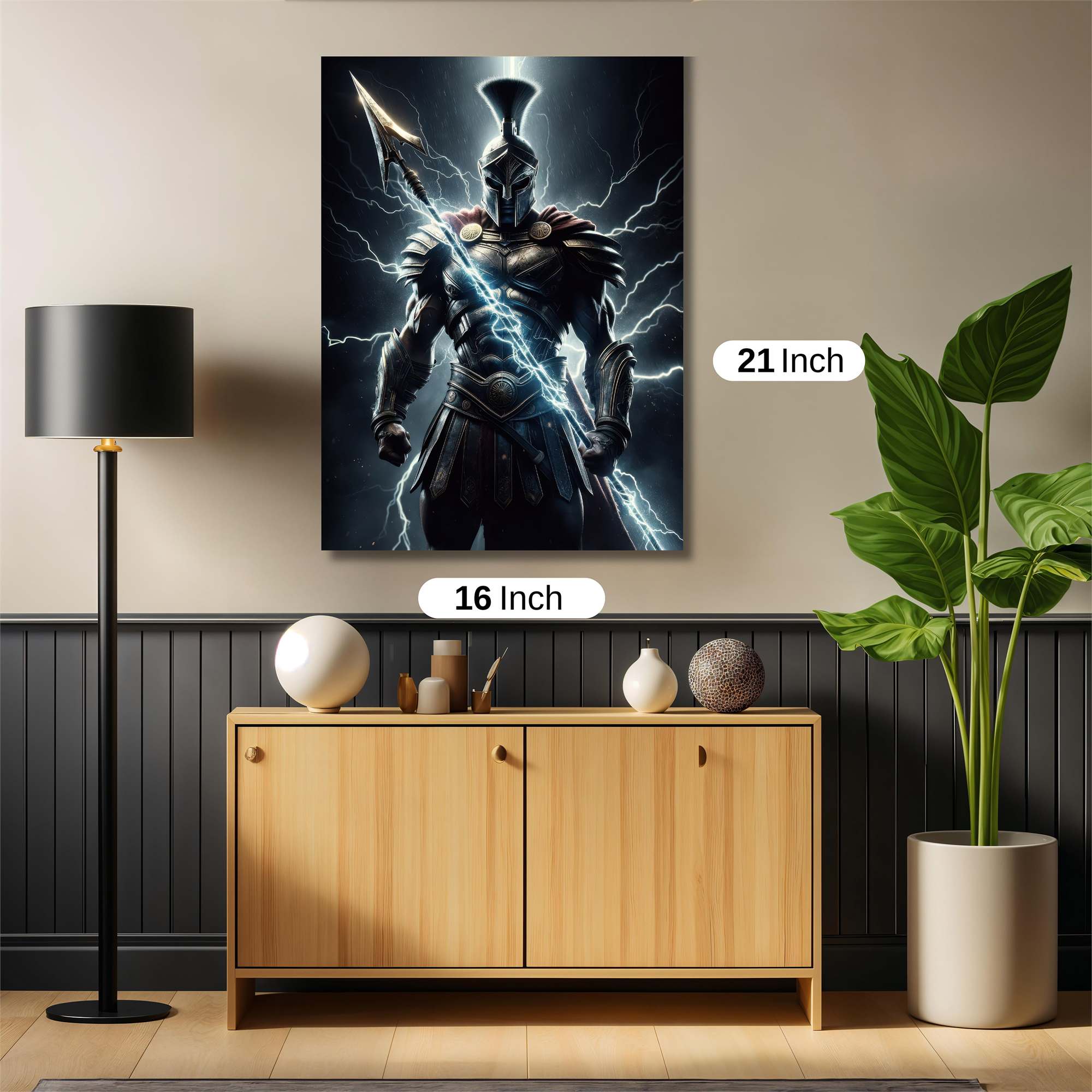 Zeus Unleashed Safe Wall Magnetic / M