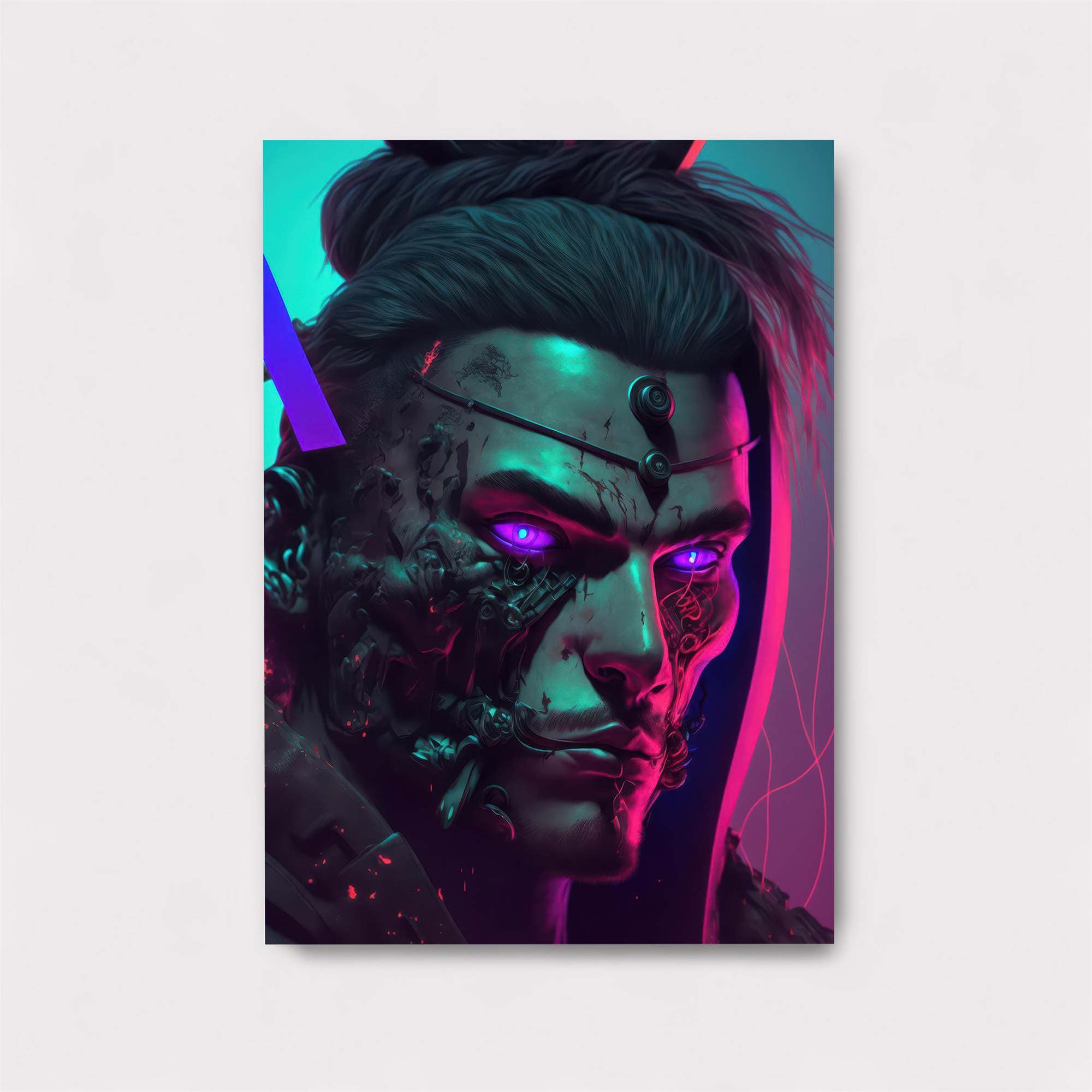 Cyber Samurai Safe Wall Magnetic / M