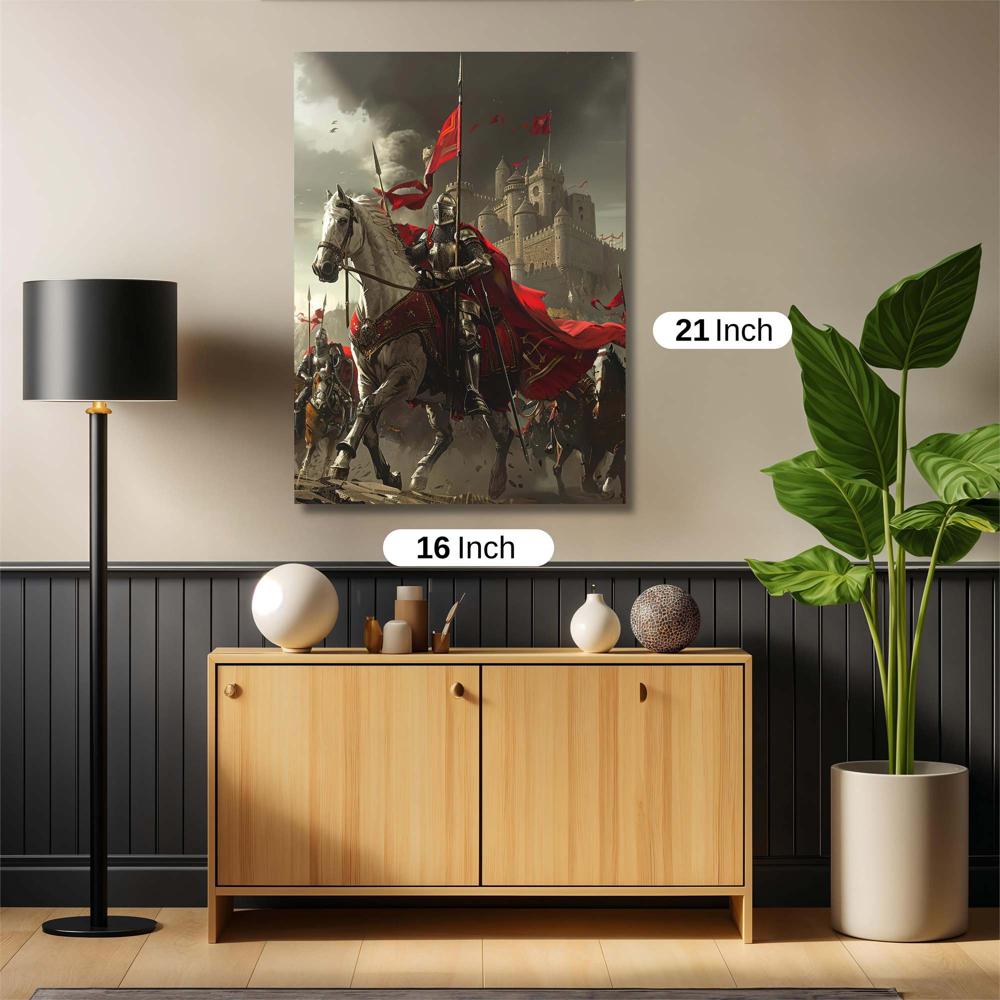 Knight Triumphant Safe Wall Magnetic / M