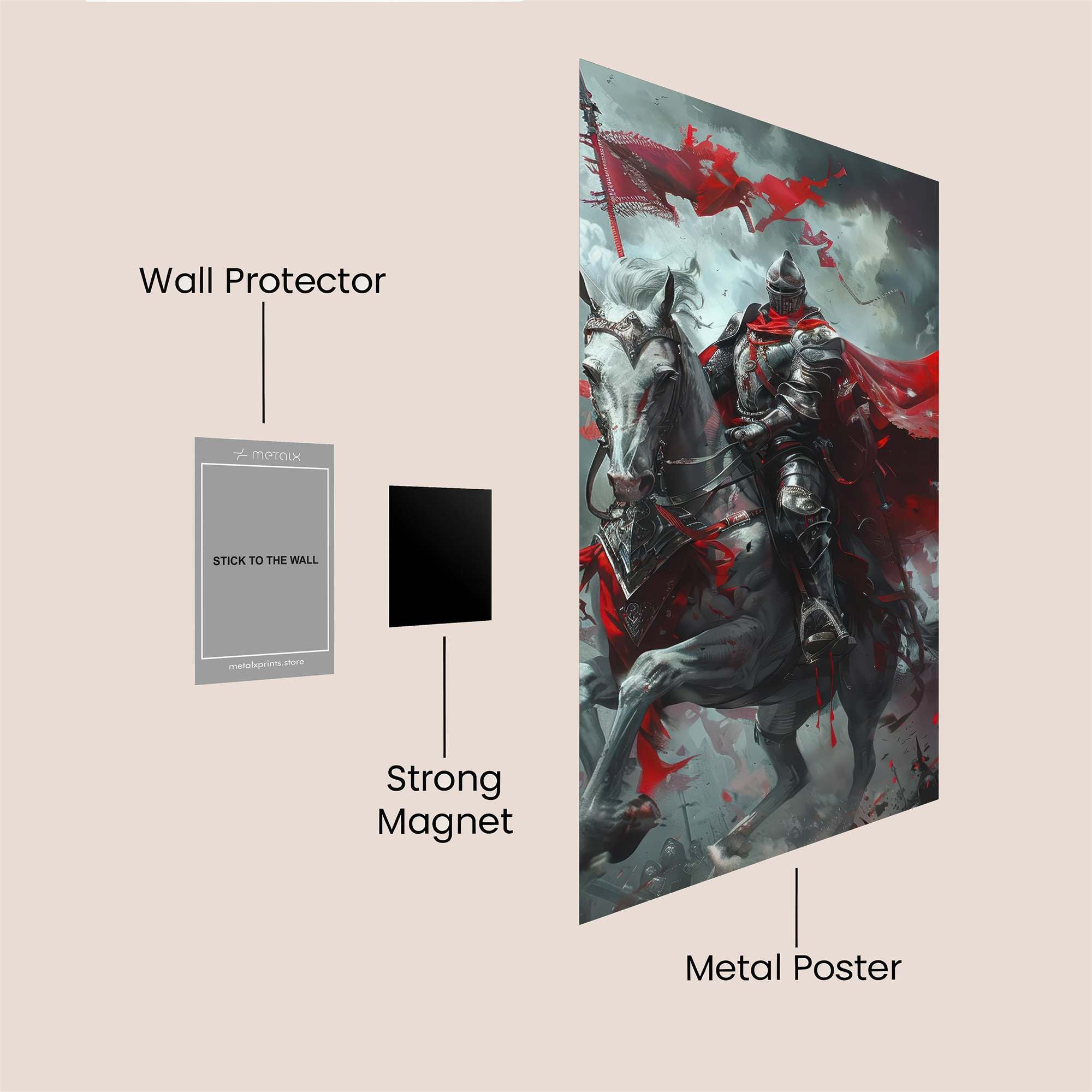 Knight Valor Safe Wall Magnetic / M