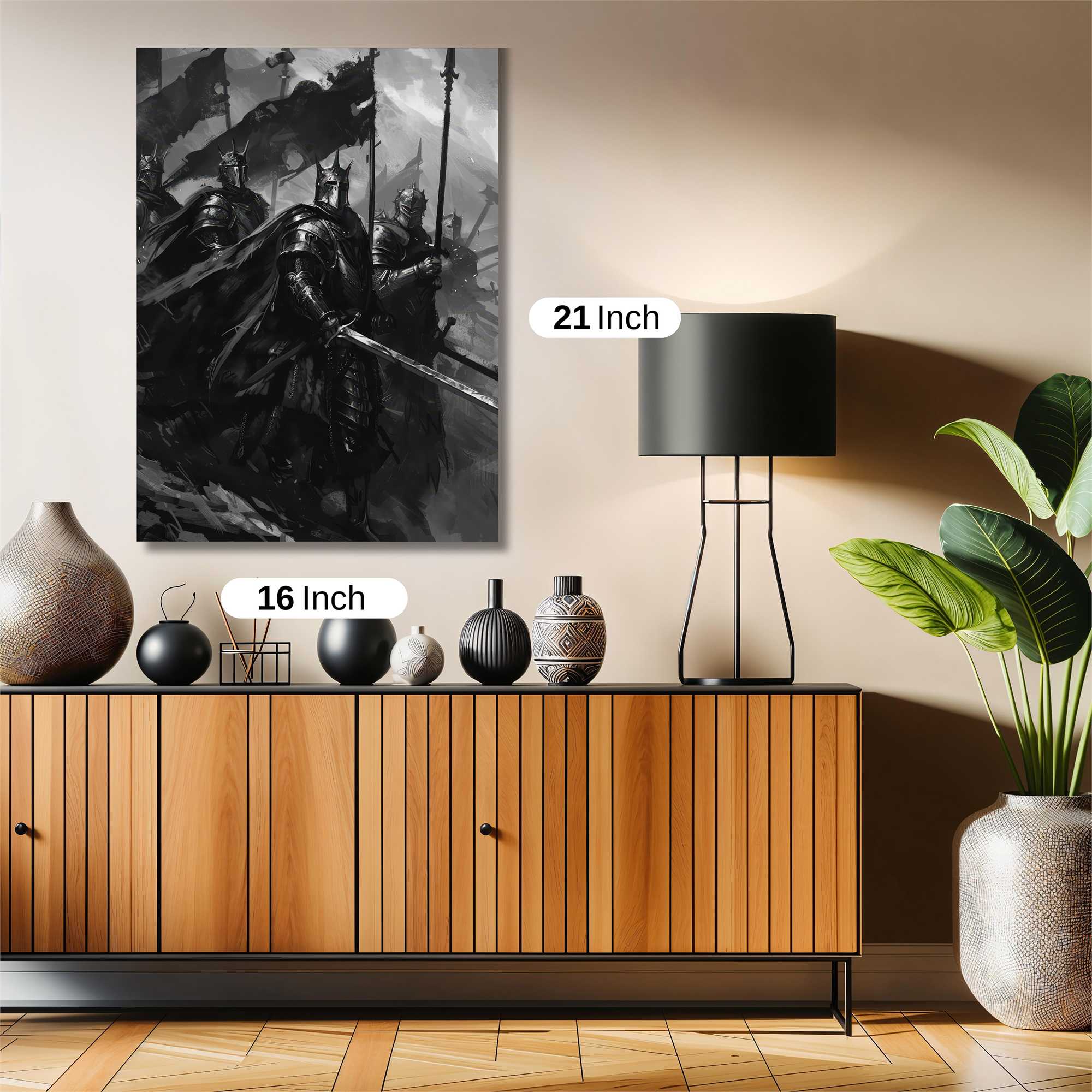 Knights Gloom Safe Wall Magnetic / M