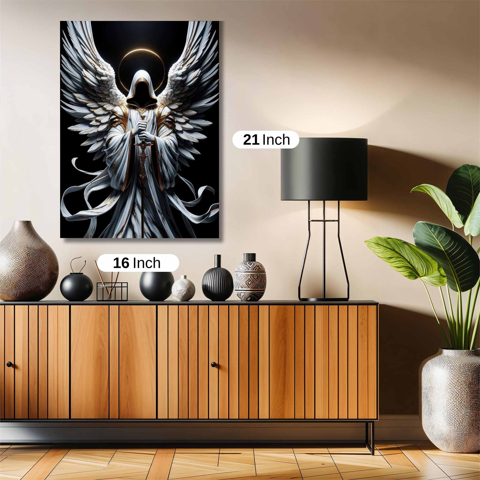 Angel Serene Safe Wall Magnetic / M