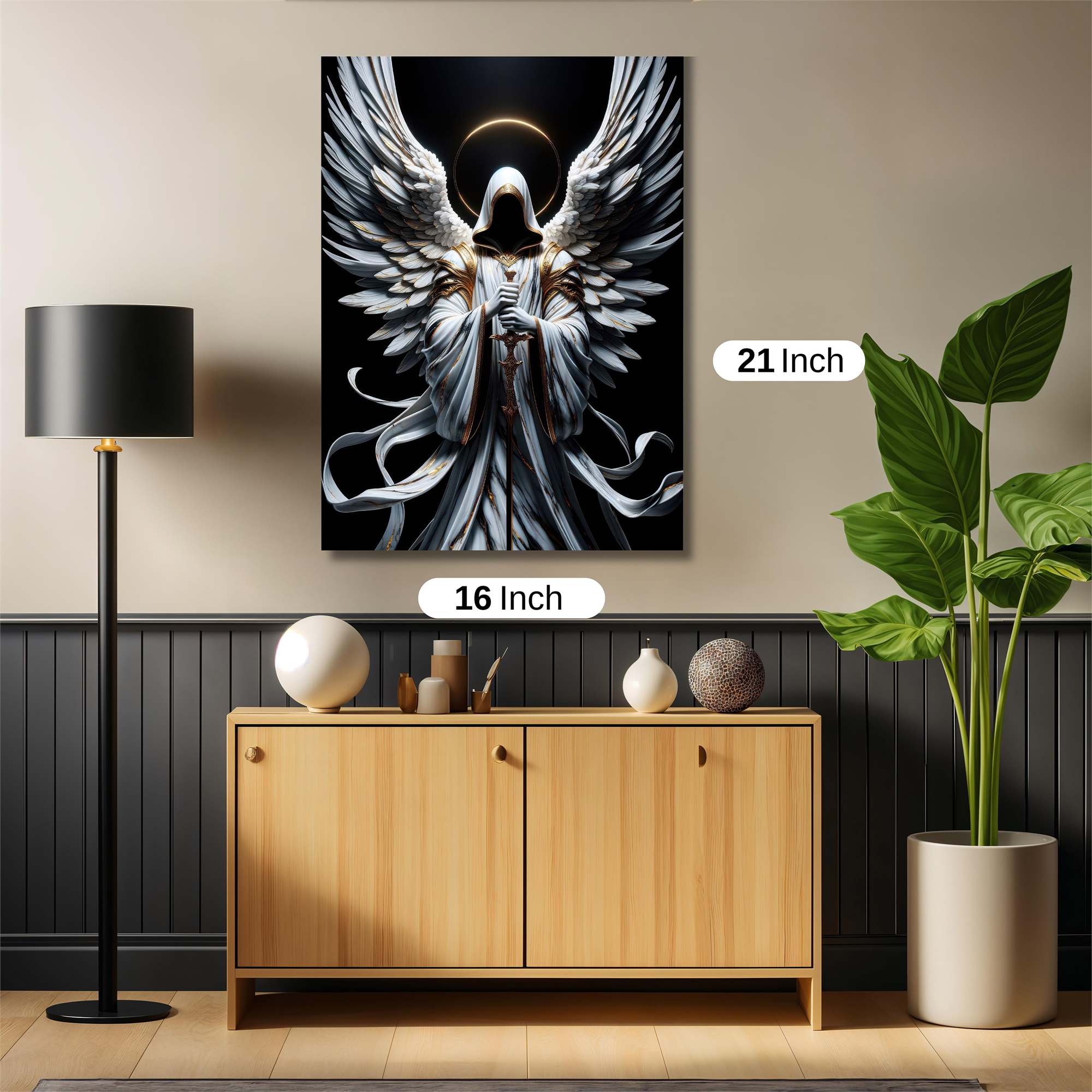Angel Serene Safe Wall Magnetic / M