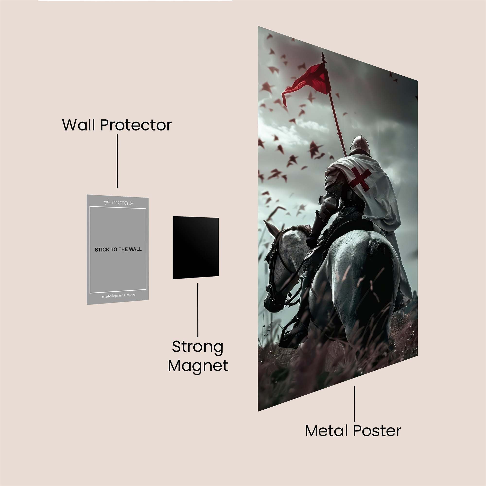 Templar Resolute Safe Wall Magnetic / M