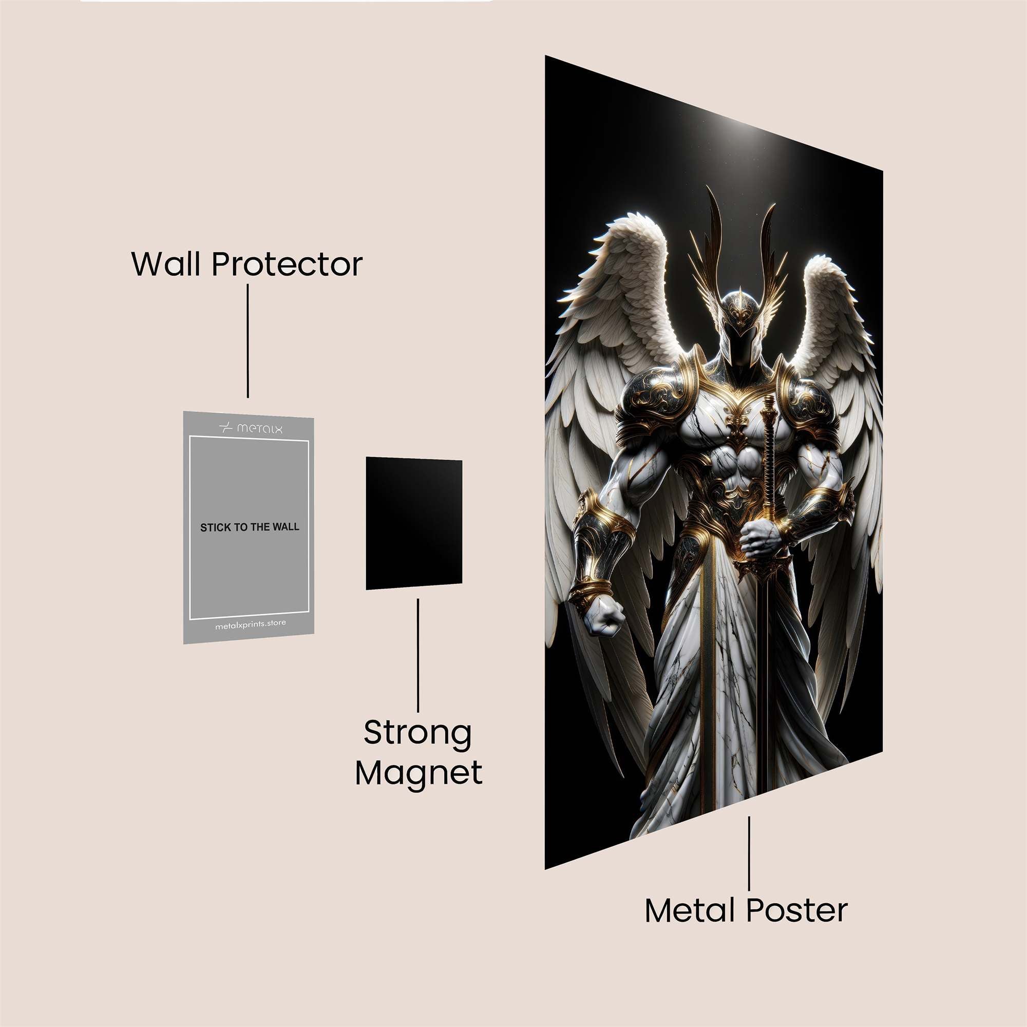 Angel Valor Safe Wall Magnetic / M
