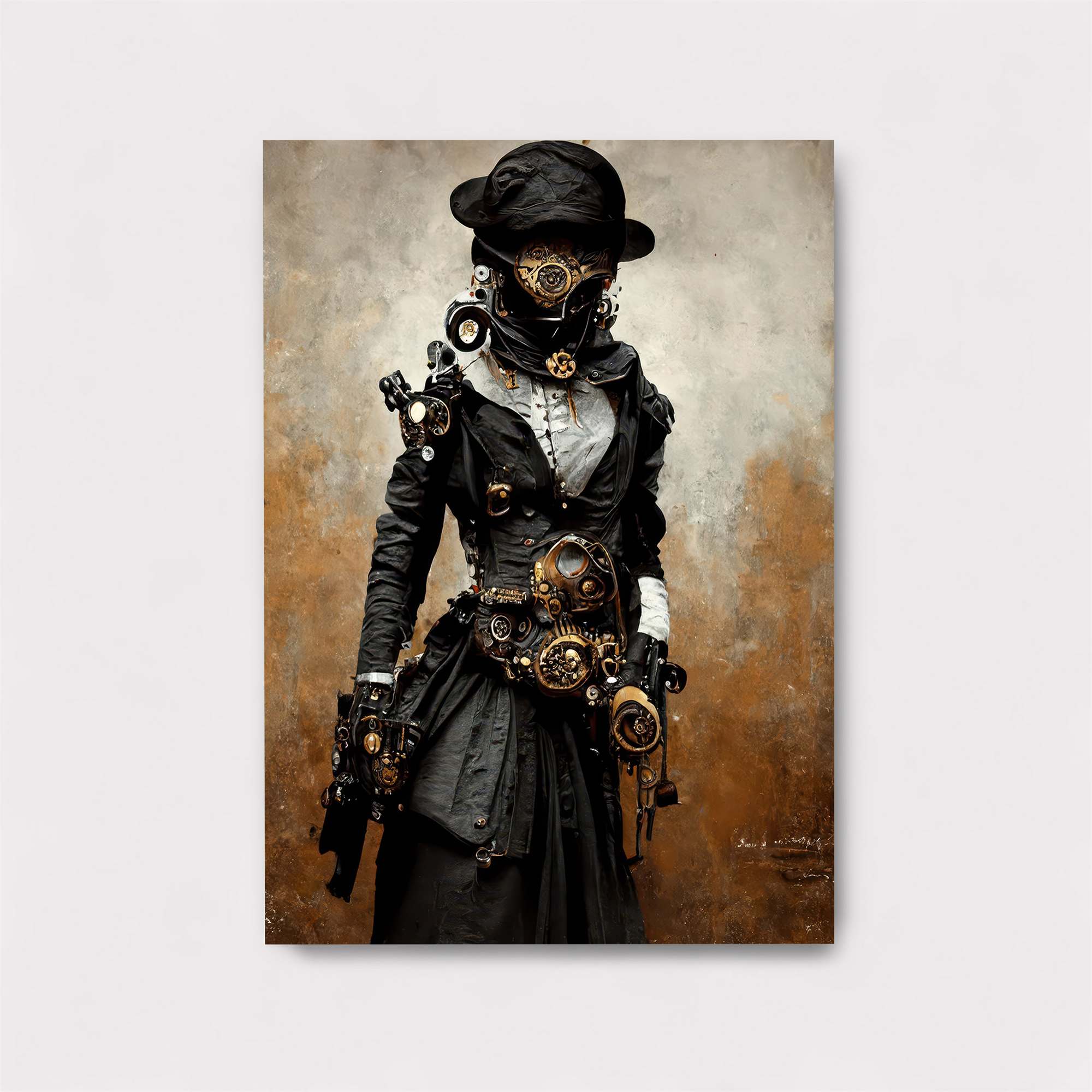 Steampunk Enigma Safe Wall Magnetic / M