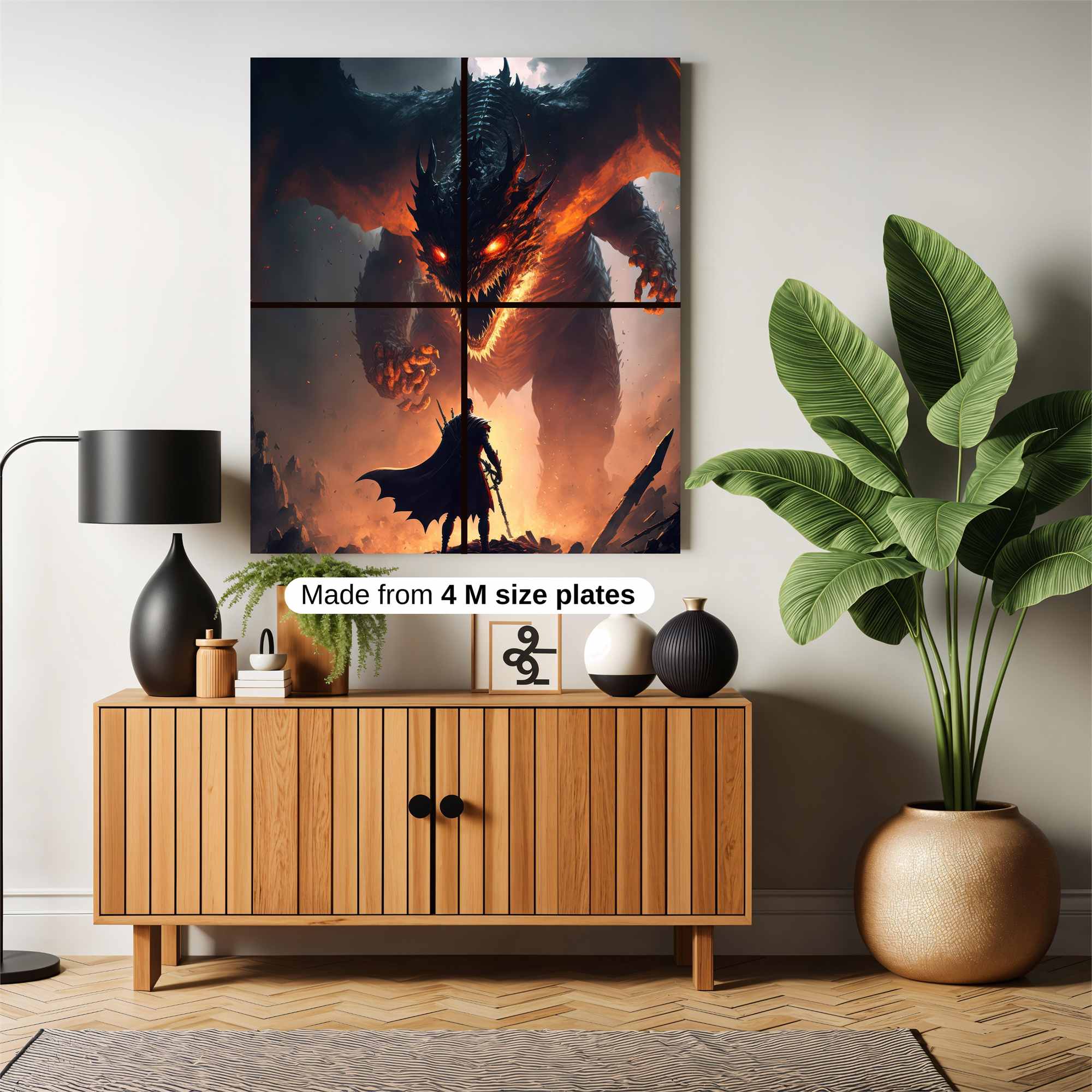Dragon Fury Safe Wall Magnetic / M