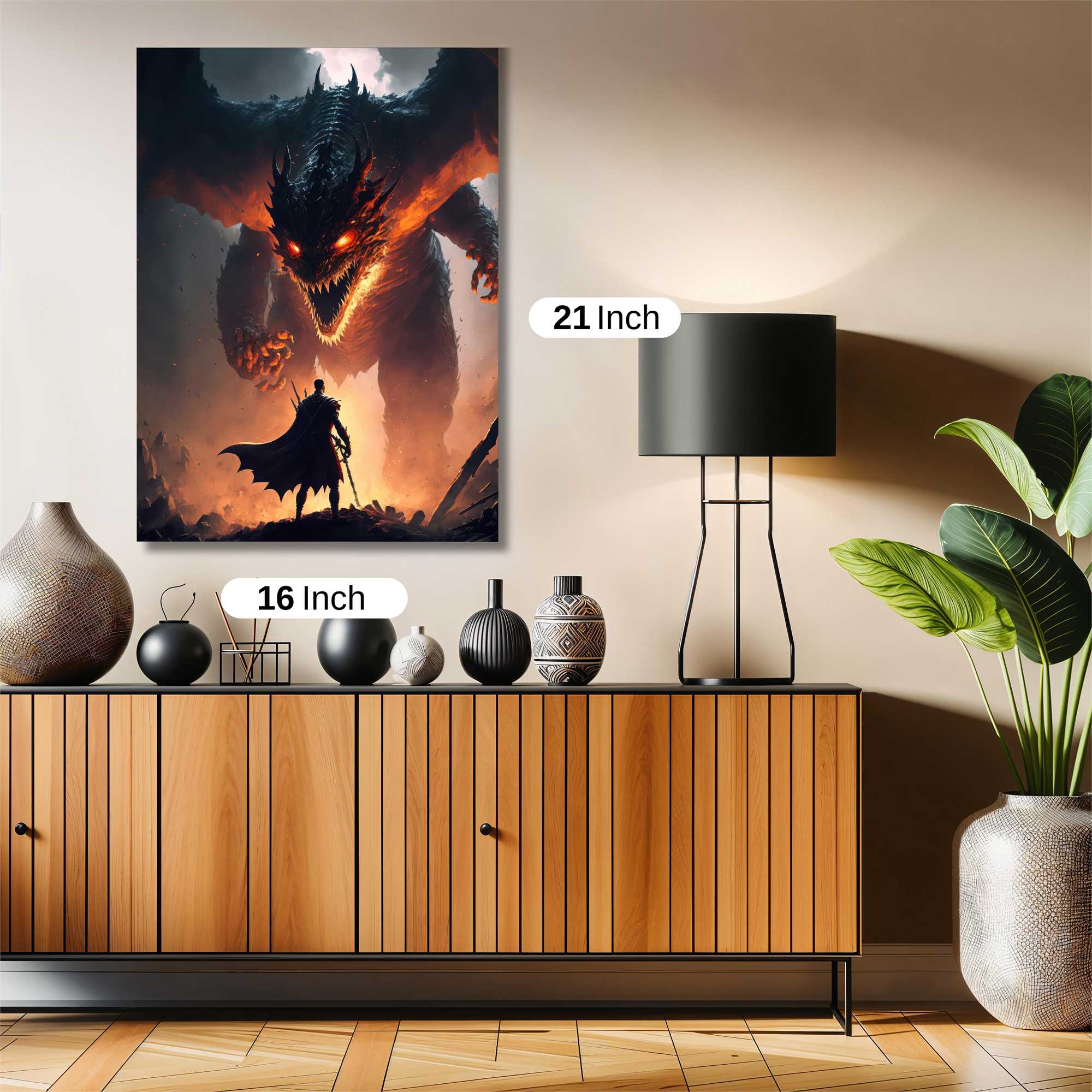 Dragon Fury Safe Wall Magnetic / M