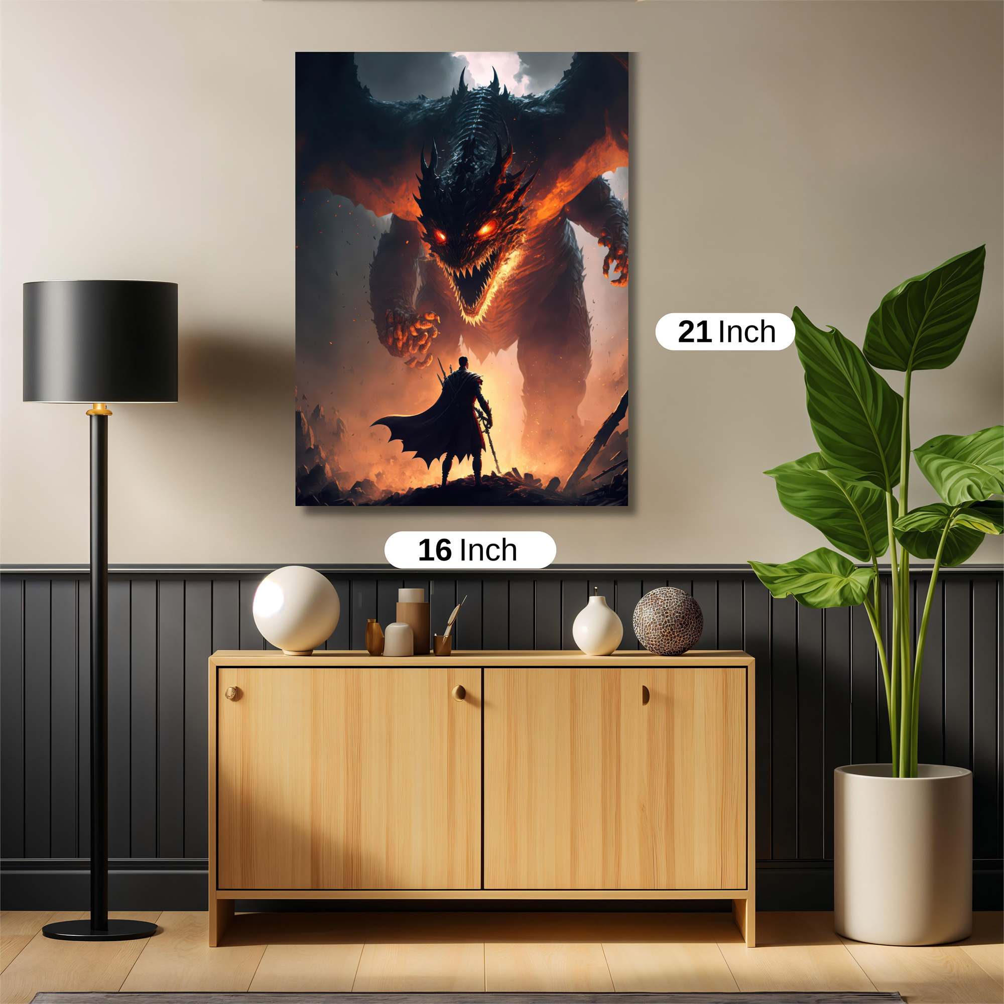 Dragon Fury Safe Wall Magnetic / M