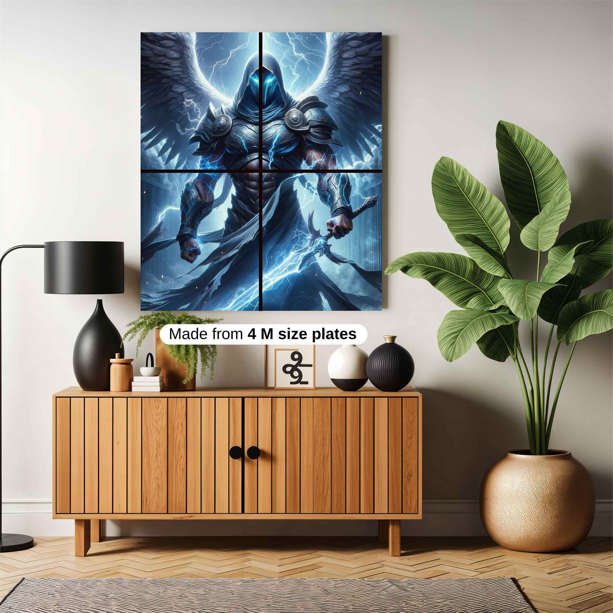 Angel Thunder Safe Wall Magnetic / M