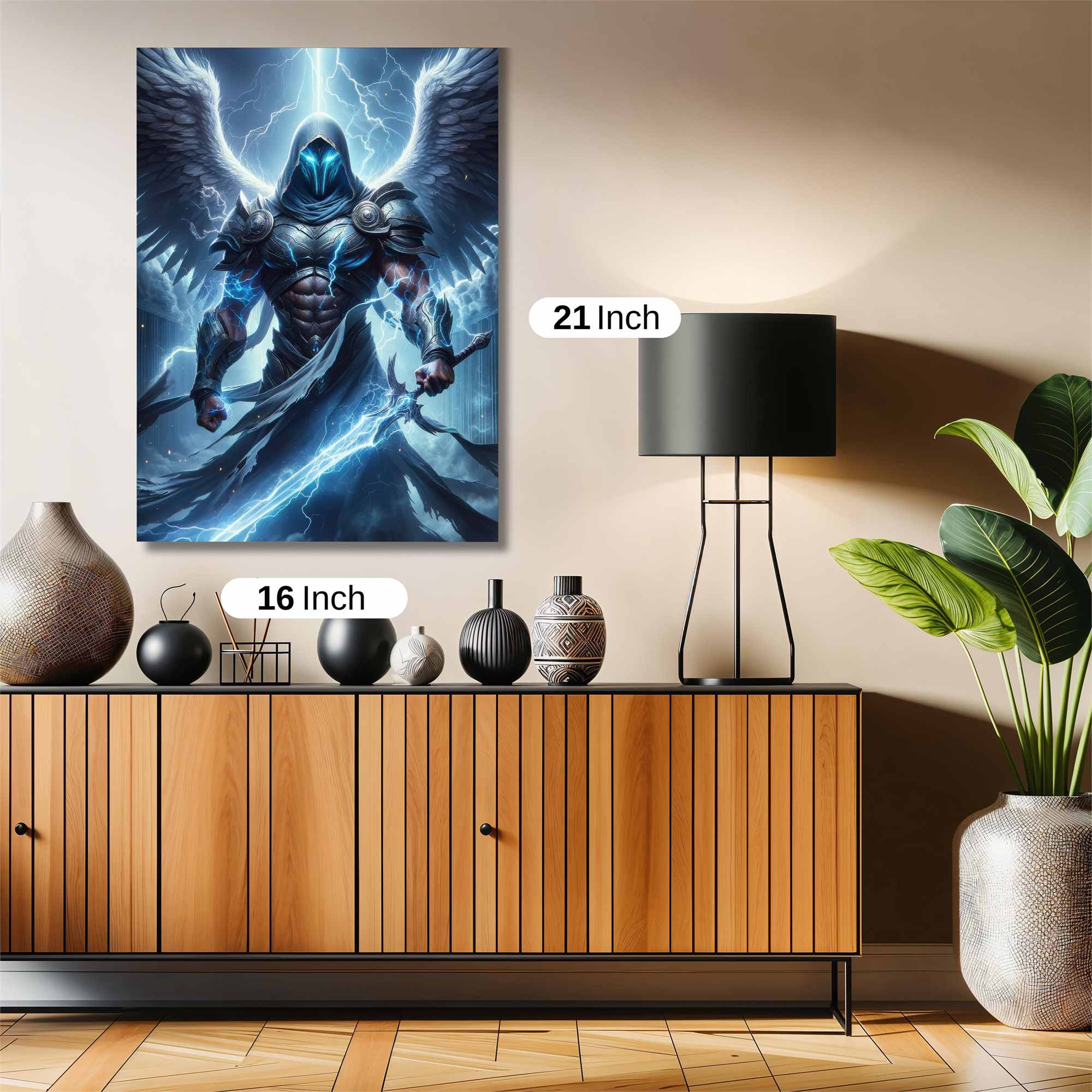 Angel Thunder Safe Wall Magnetic / M