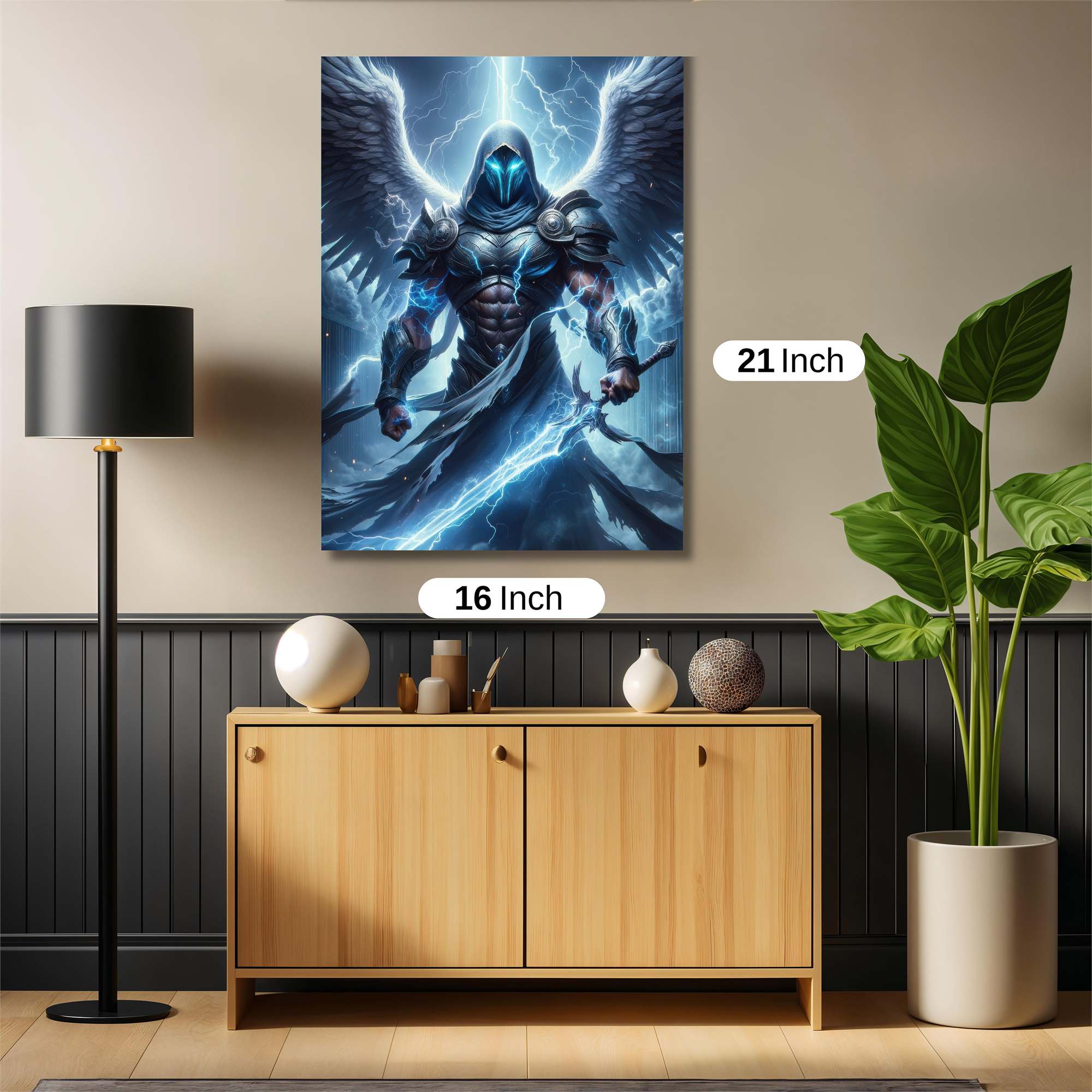 Angel Thunder Safe Wall Magnetic / M