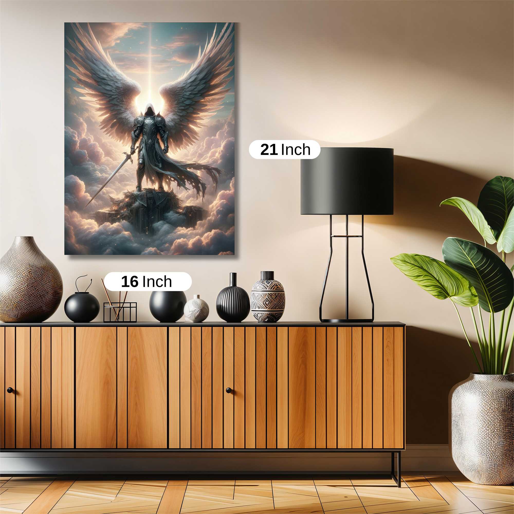Angel Ascendant Safe Wall Magnetic / M