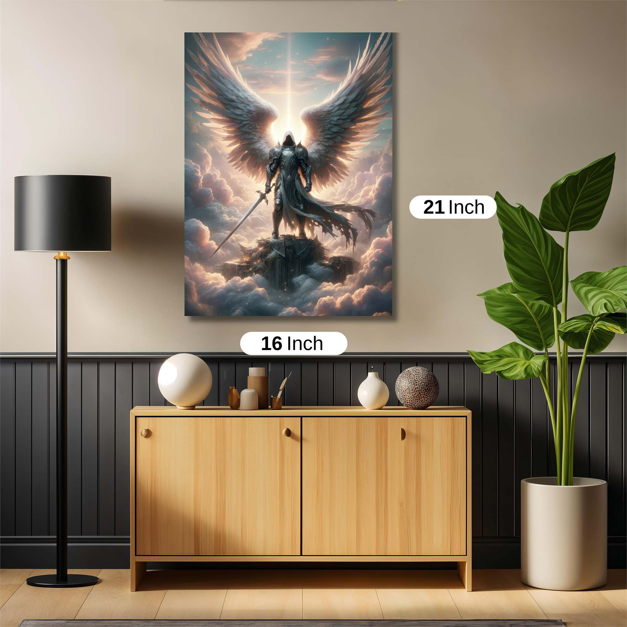 Angel Ascendant Safe Wall Magnetic / M