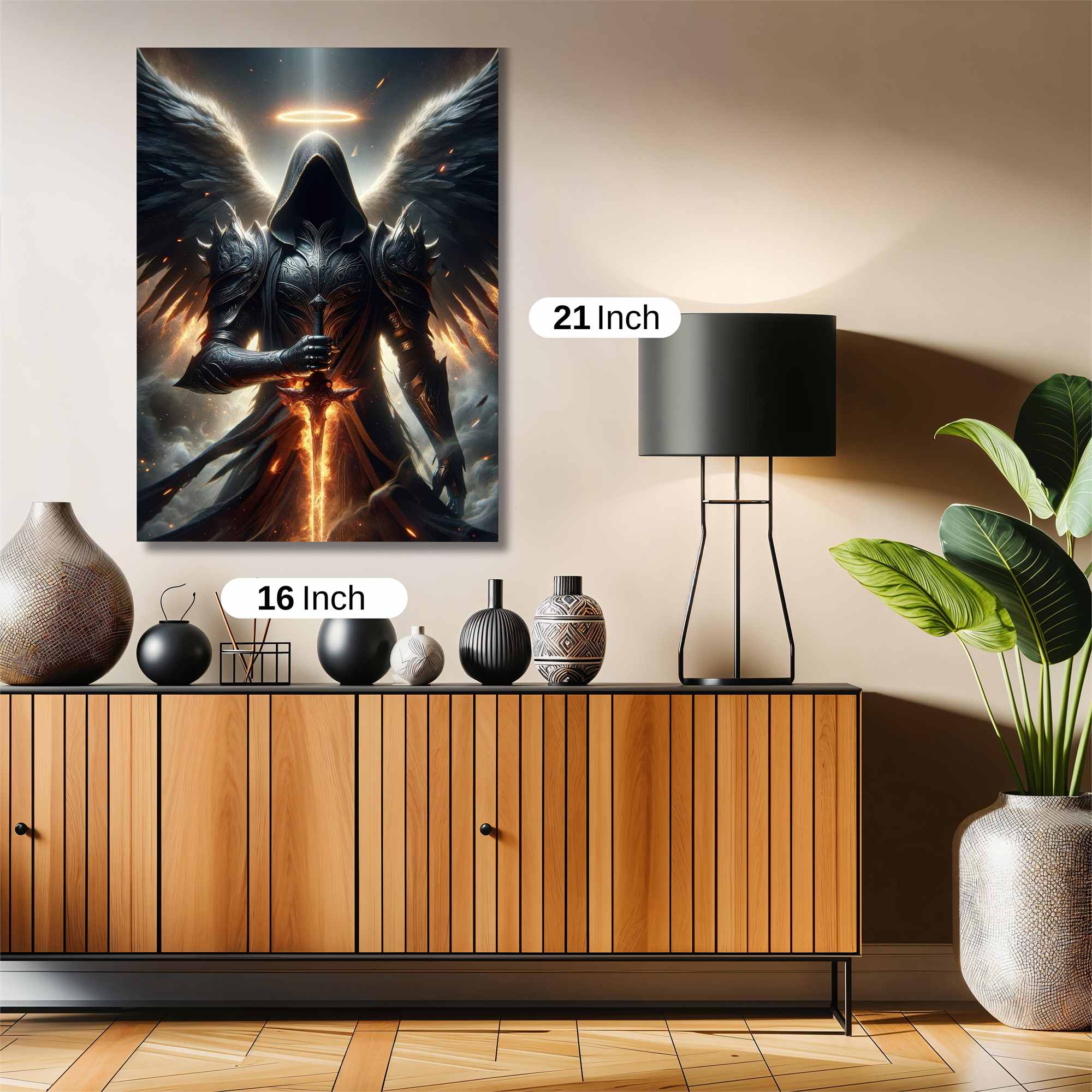 Angel Blaze Safe Wall Magnetic / M
