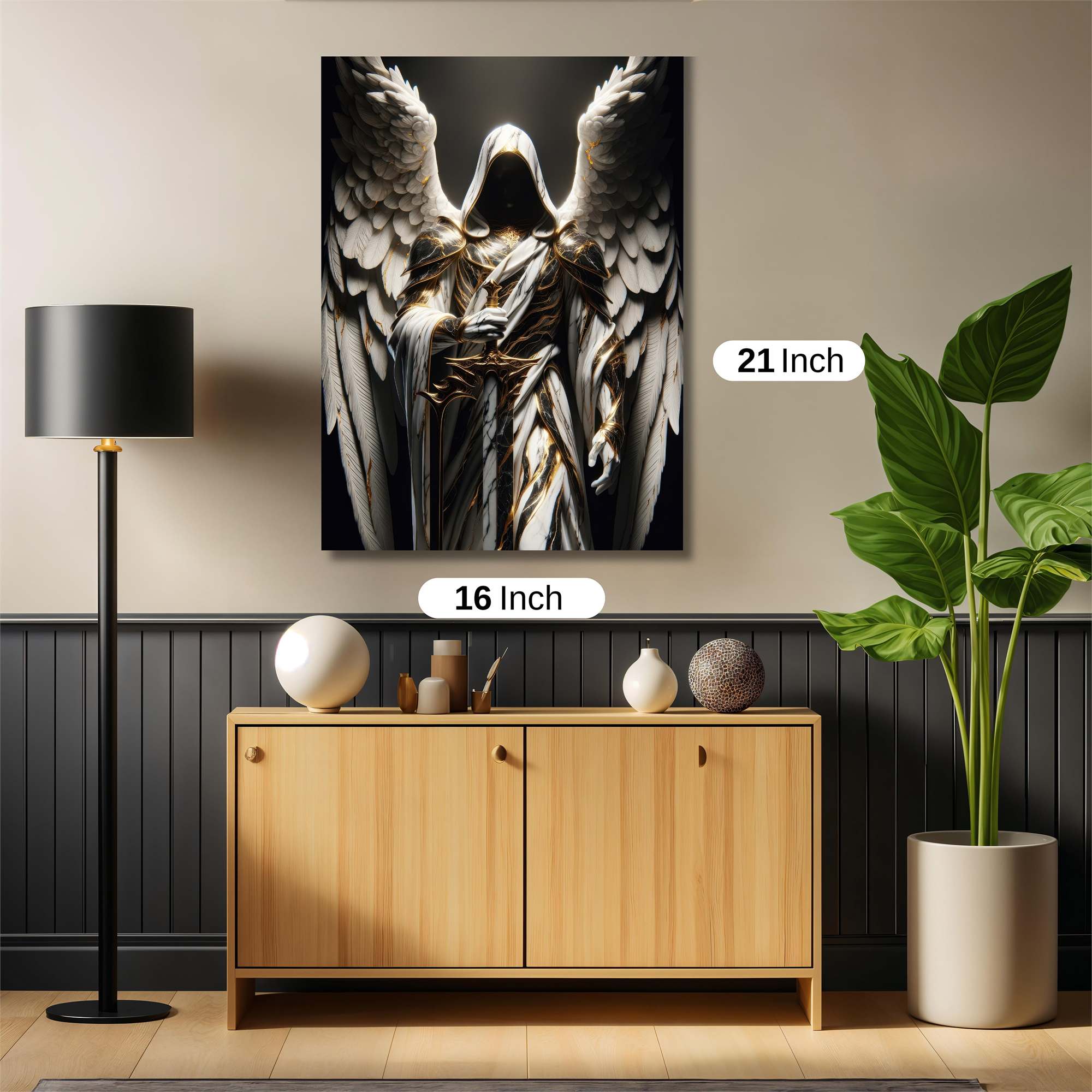 Angel Sorrow Safe Wall Magnetic / M