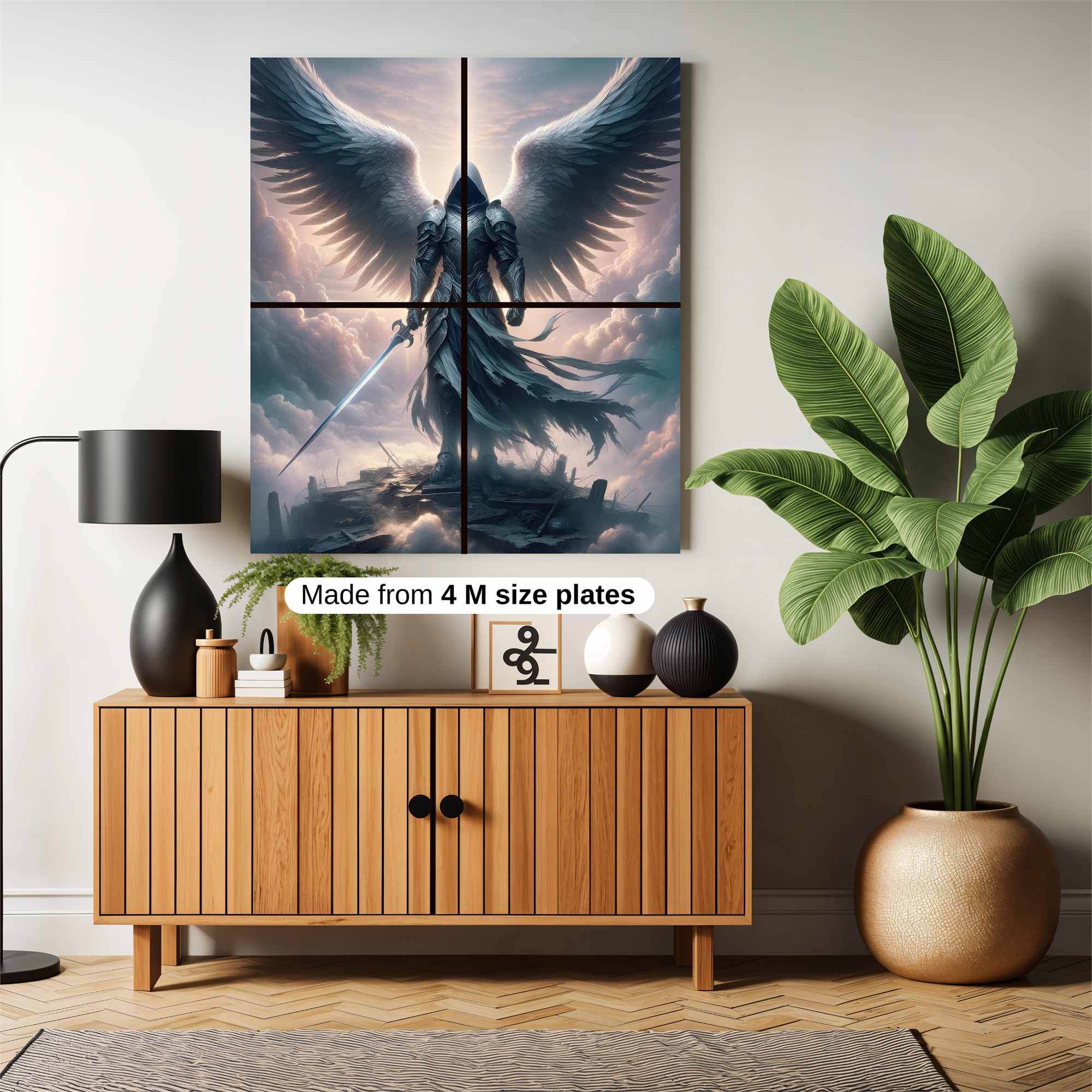 Angel Ascendant Safe Wall Magnetic / M