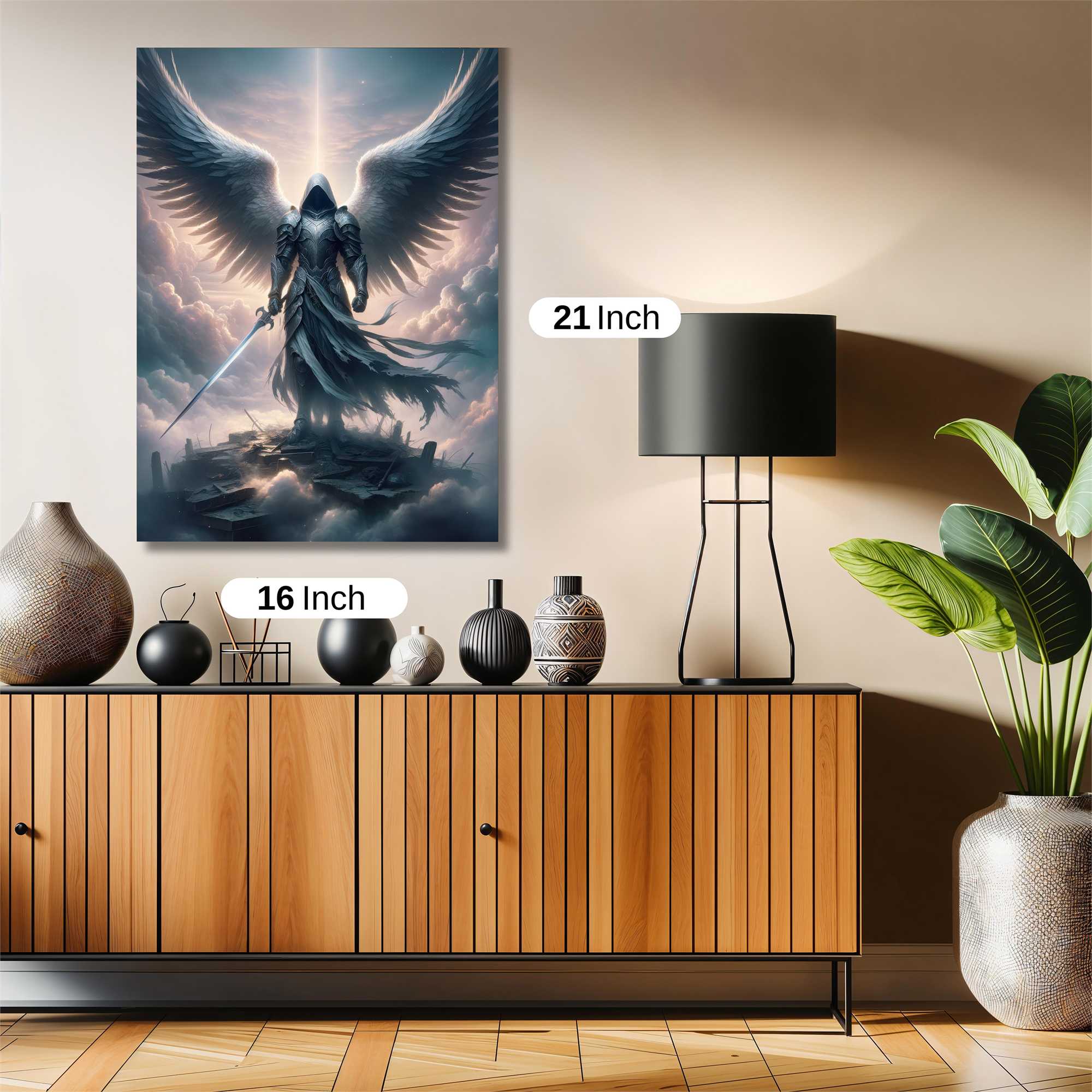 Angel Ascendant Safe Wall Magnetic / M